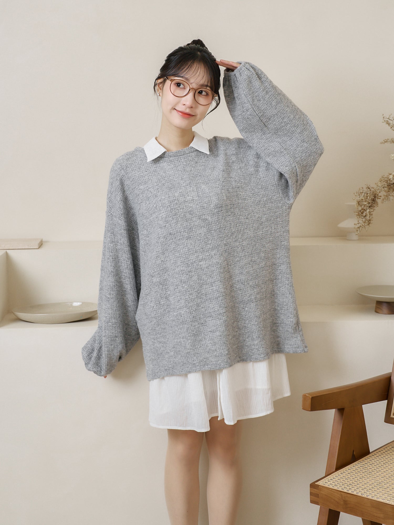 Two Way Oversized Knit Top