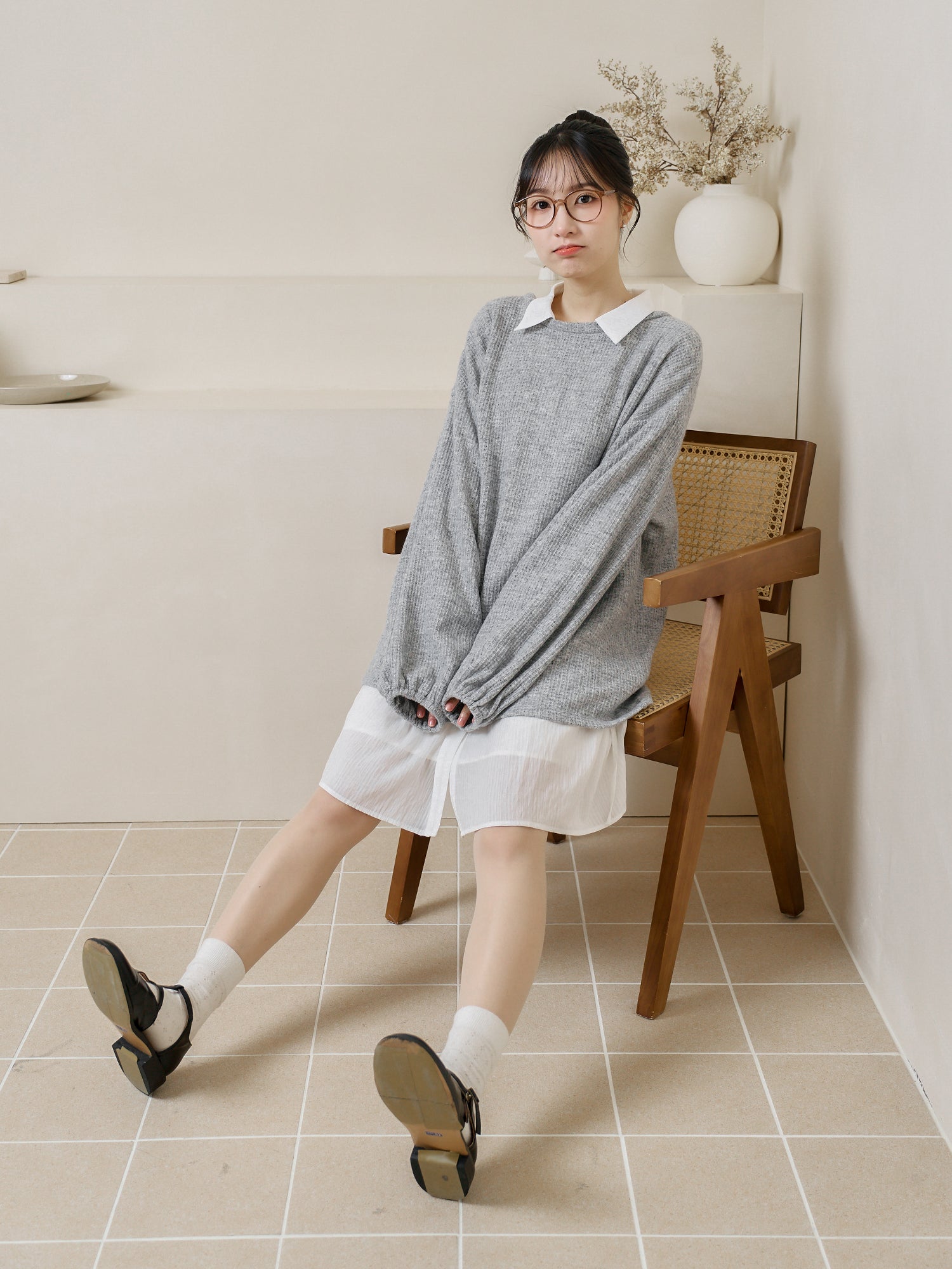 Two Way Oversized Knit Top