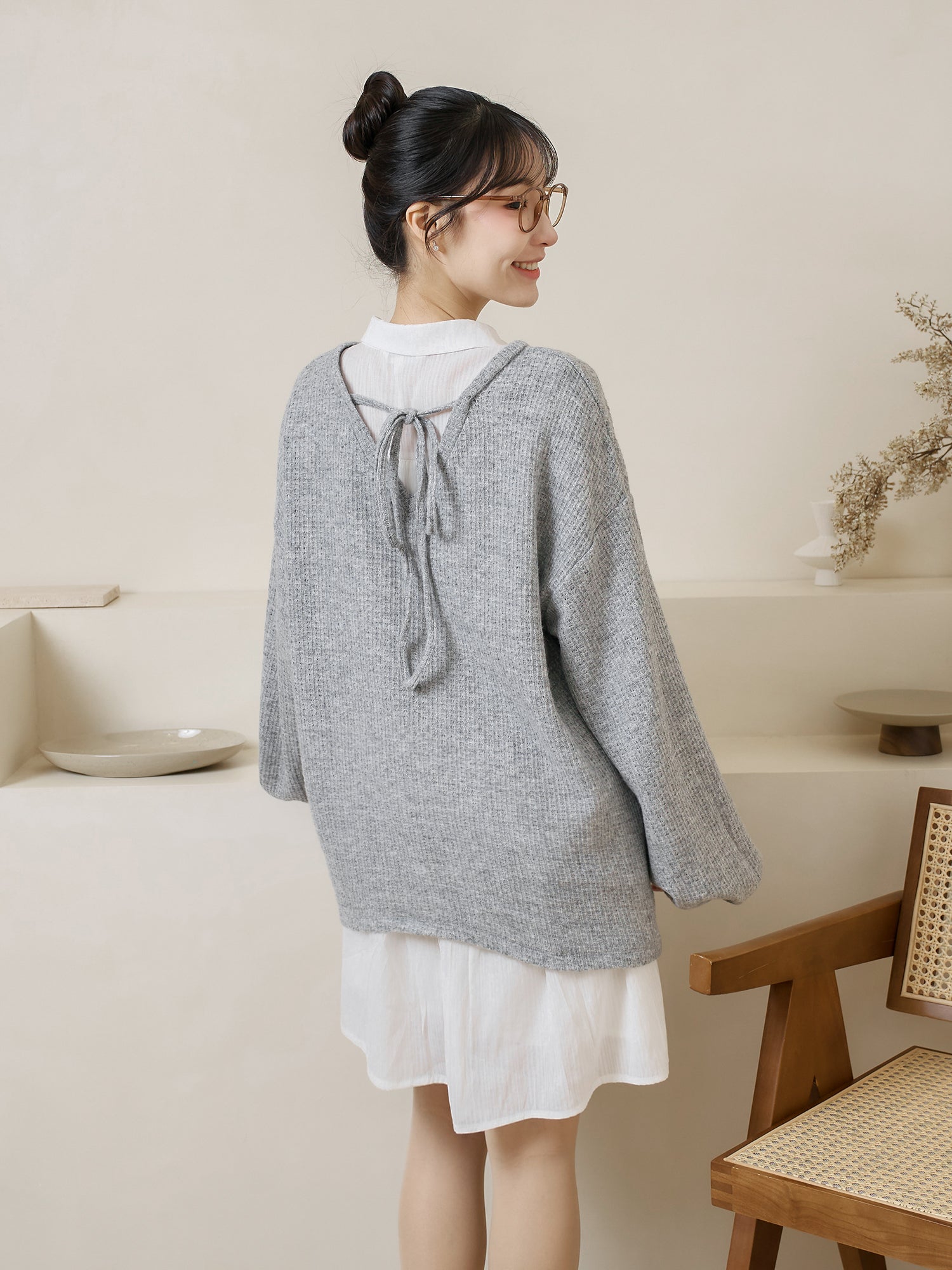Two Way Oversized Knit Top