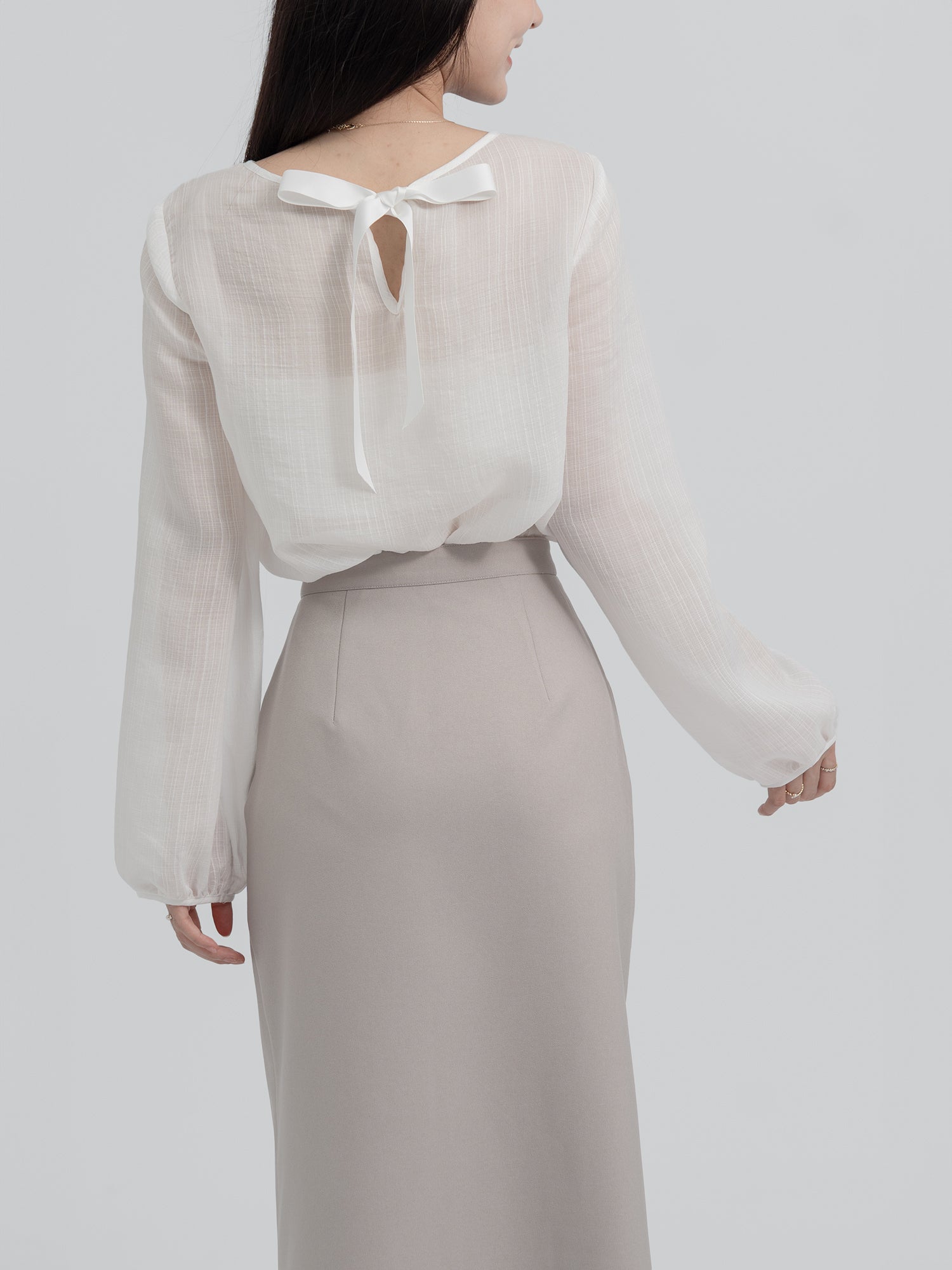 Orla Slimming Front Slit Skirt