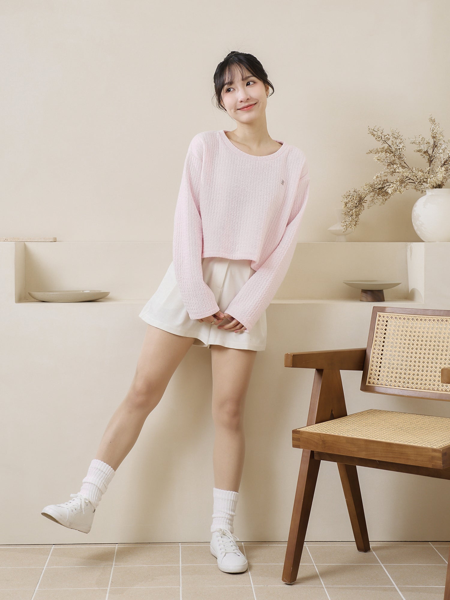 Cotton Candy Knit Top