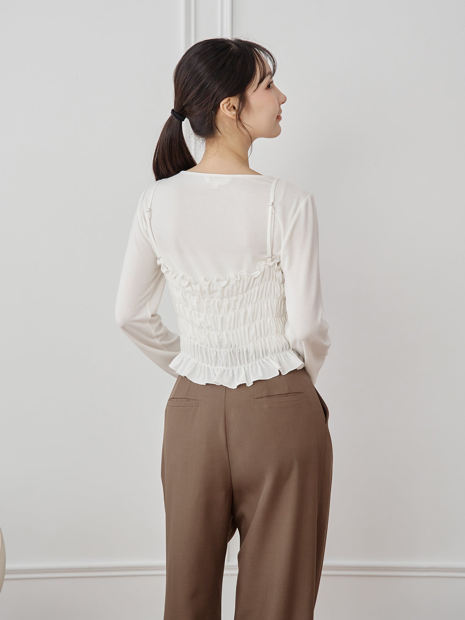 兩件式打攬上衣