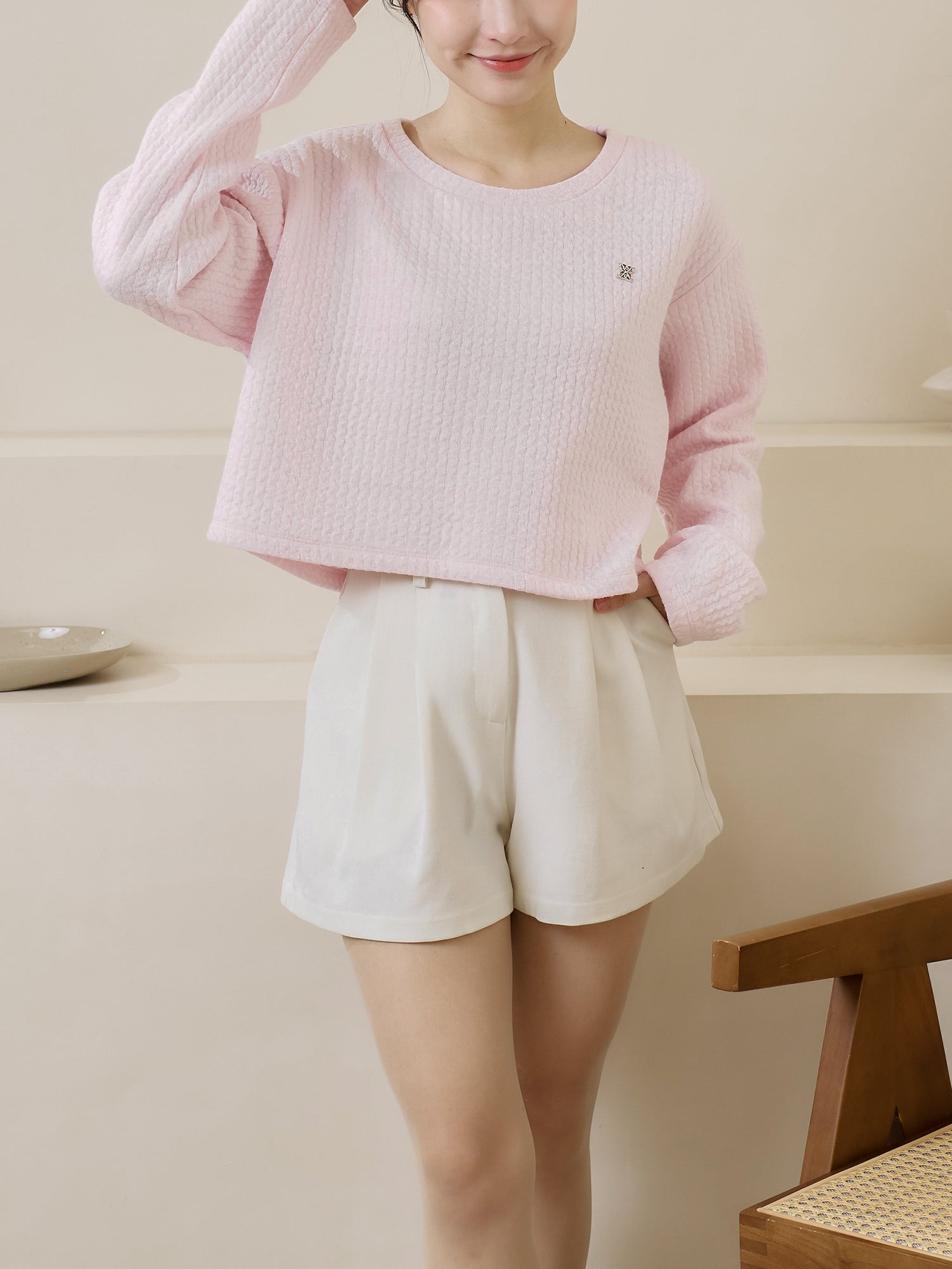 Cotton Candy Knit Top