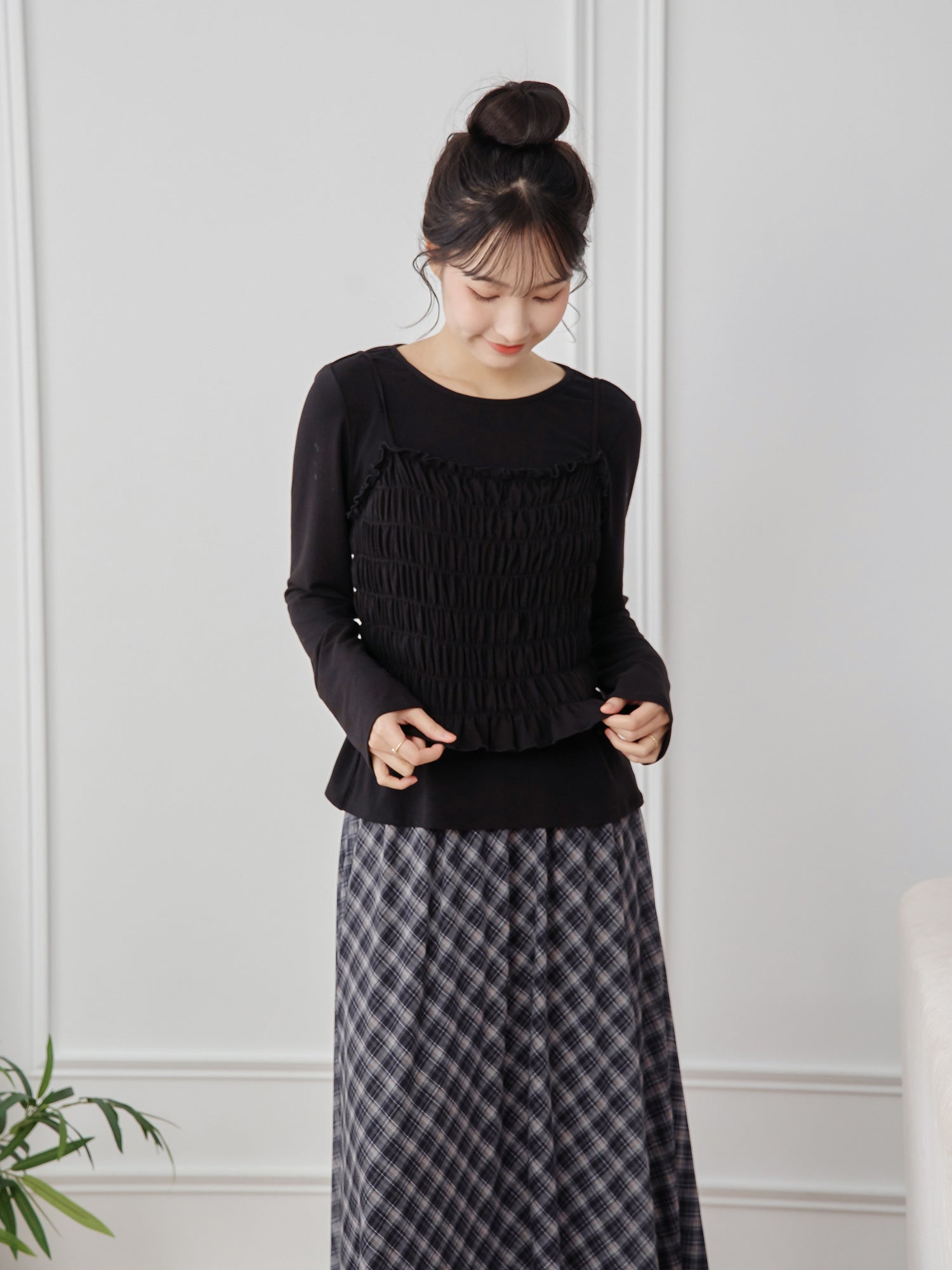 兩件式打攬上衣