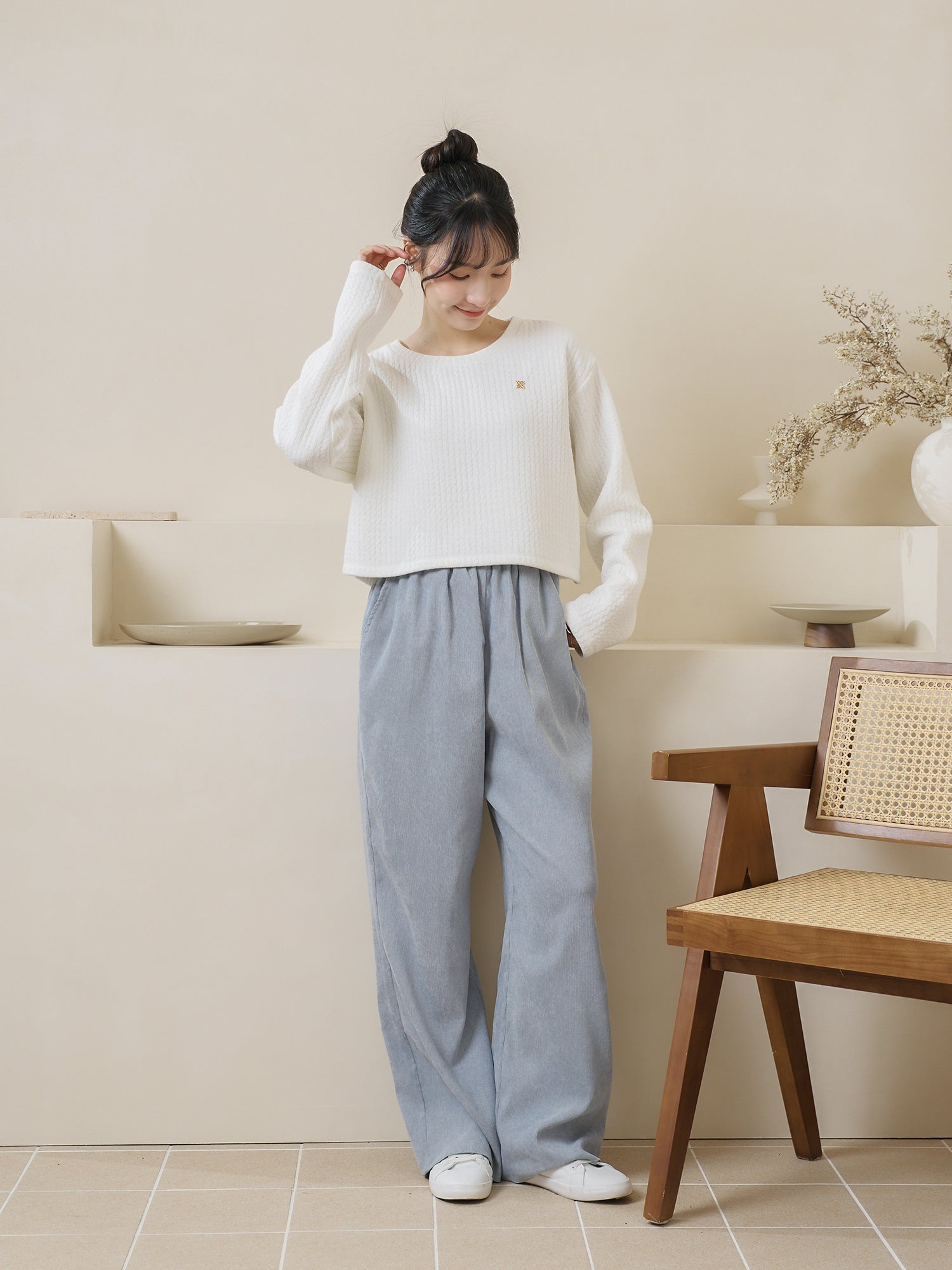 Cotton Candy Knit Top