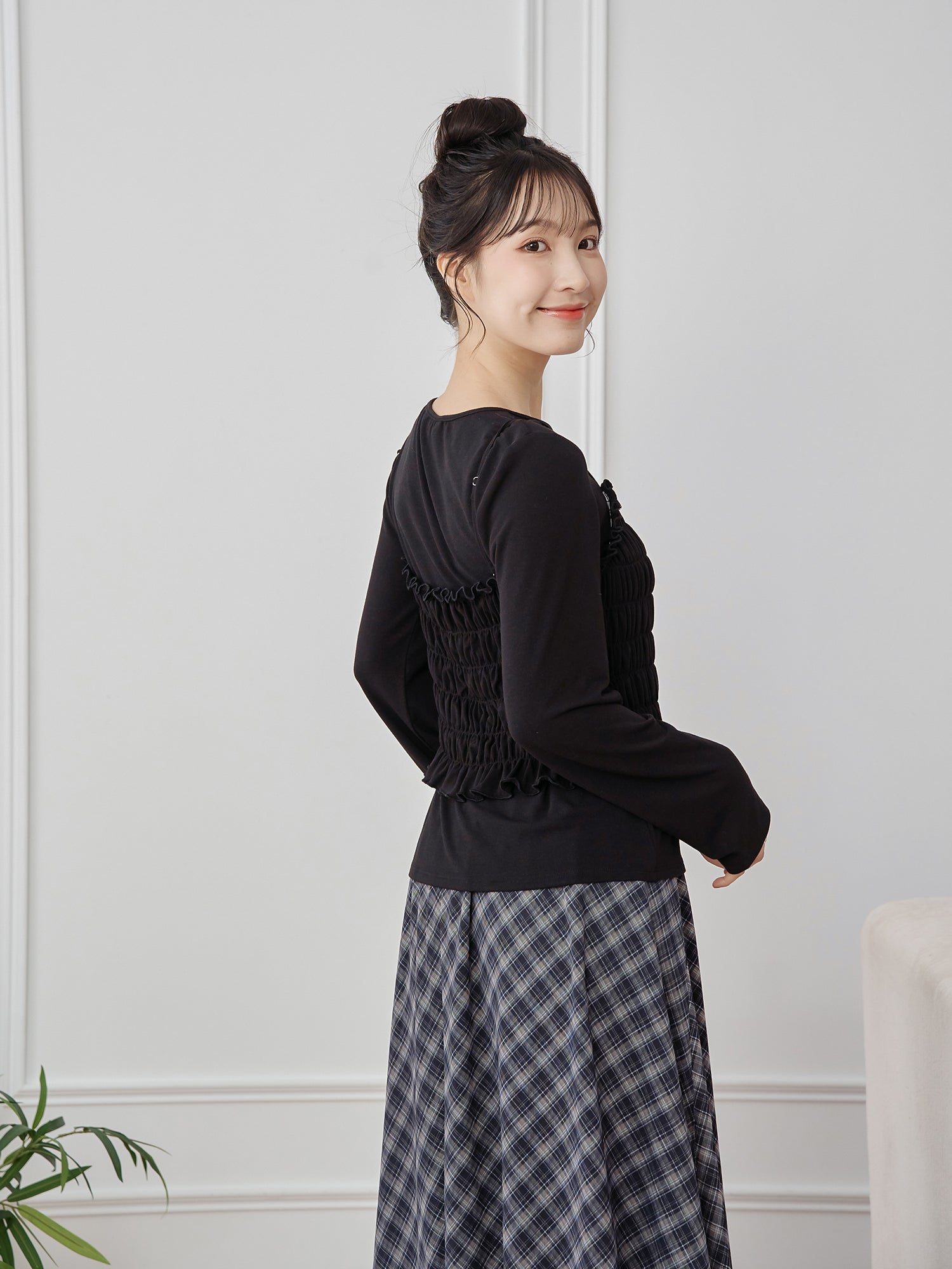 兩件式打攬上衣