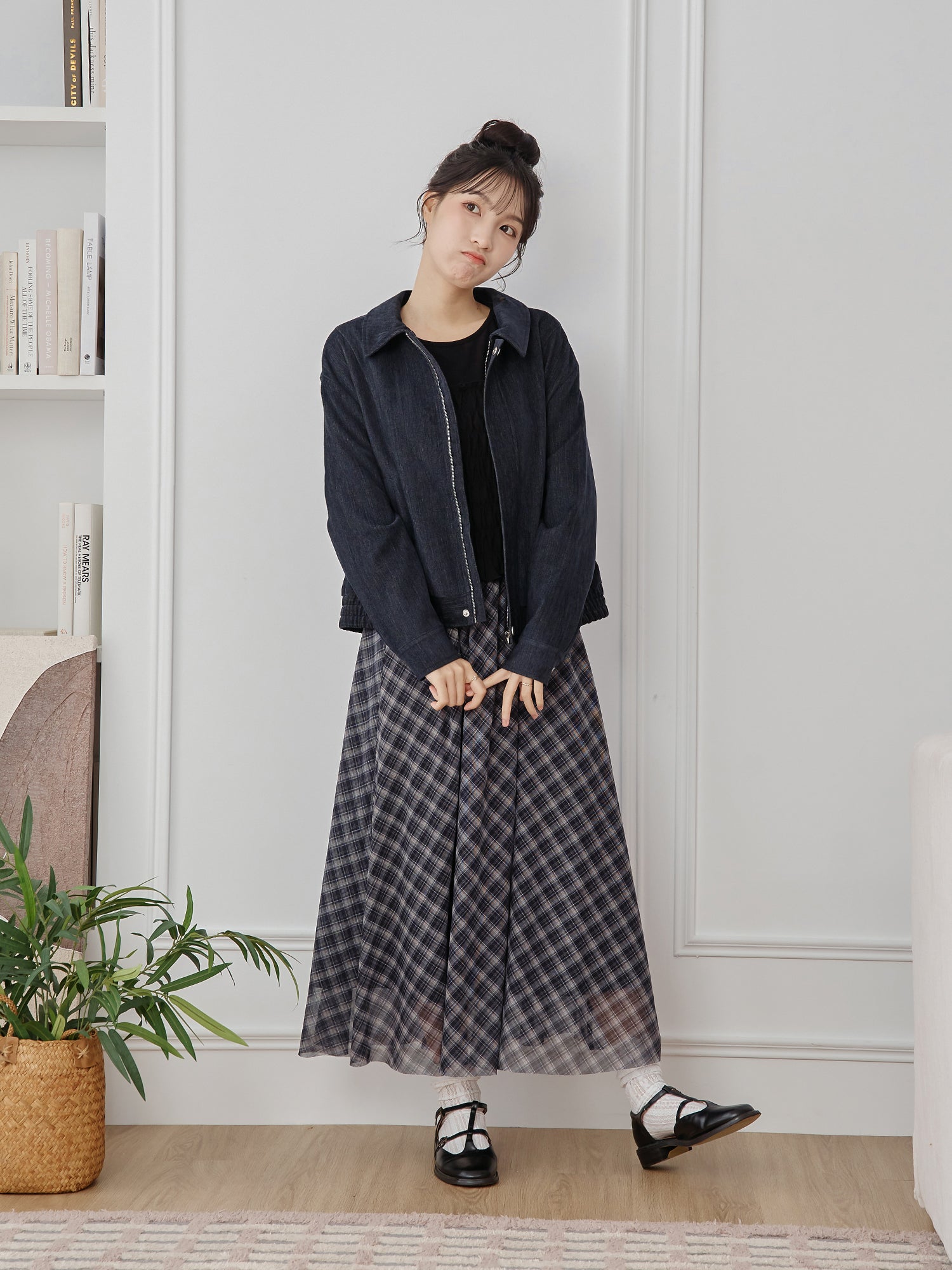 Collared Bomber Jacket