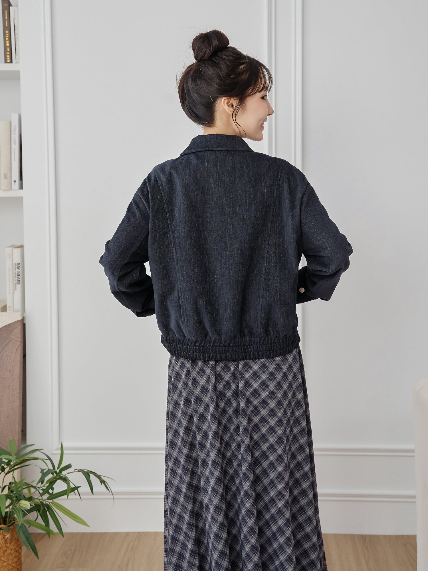 Collared Bomber Jacket