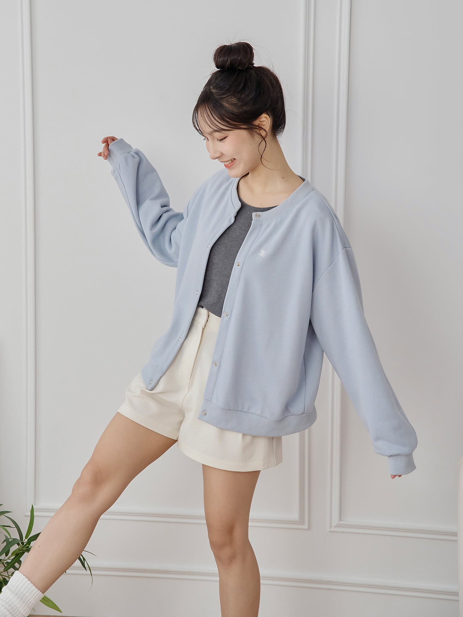 衛衣料寬鬆外套