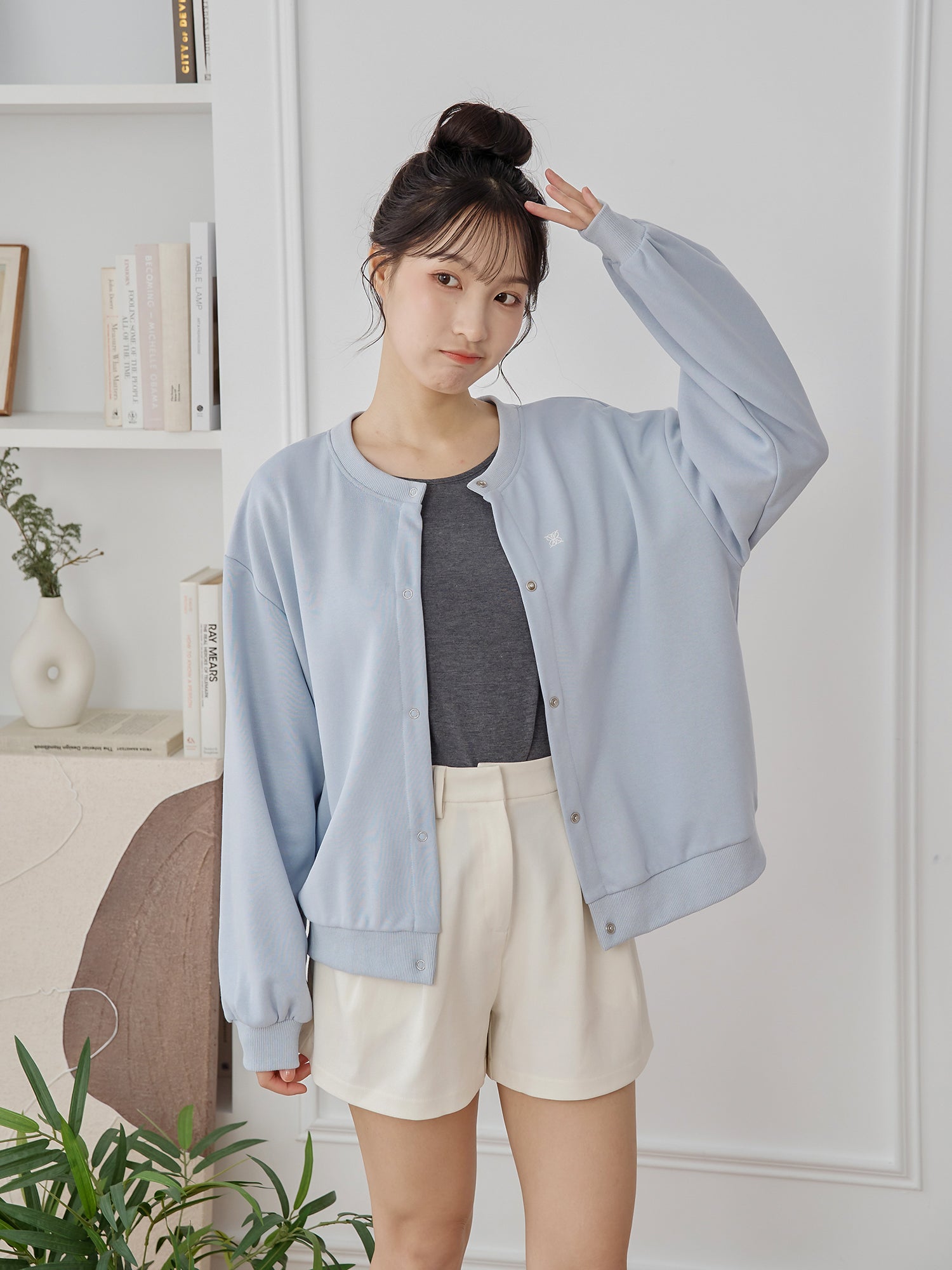 Embroidered Letterman Jacket