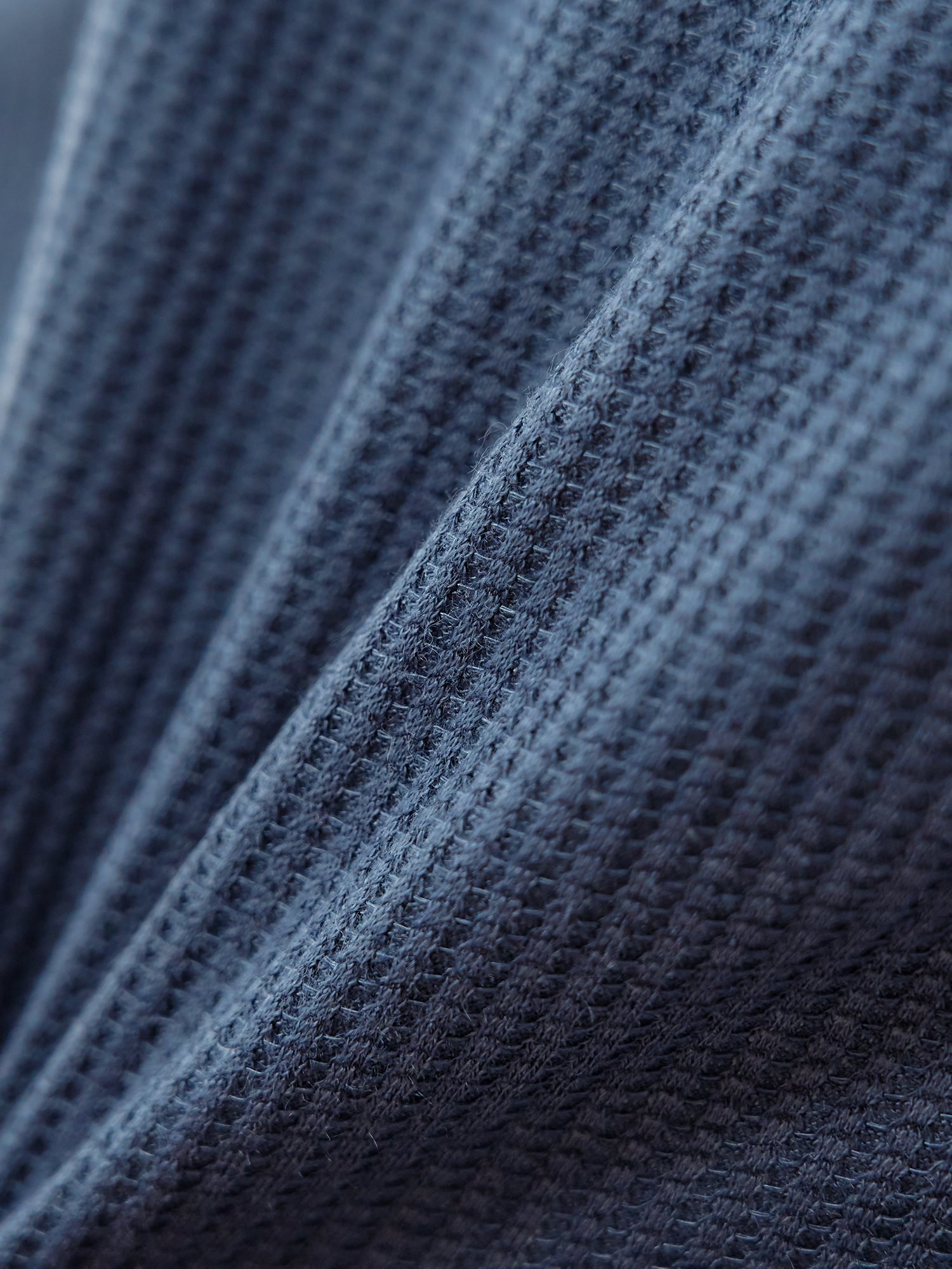 牛角袖華夫格上衣