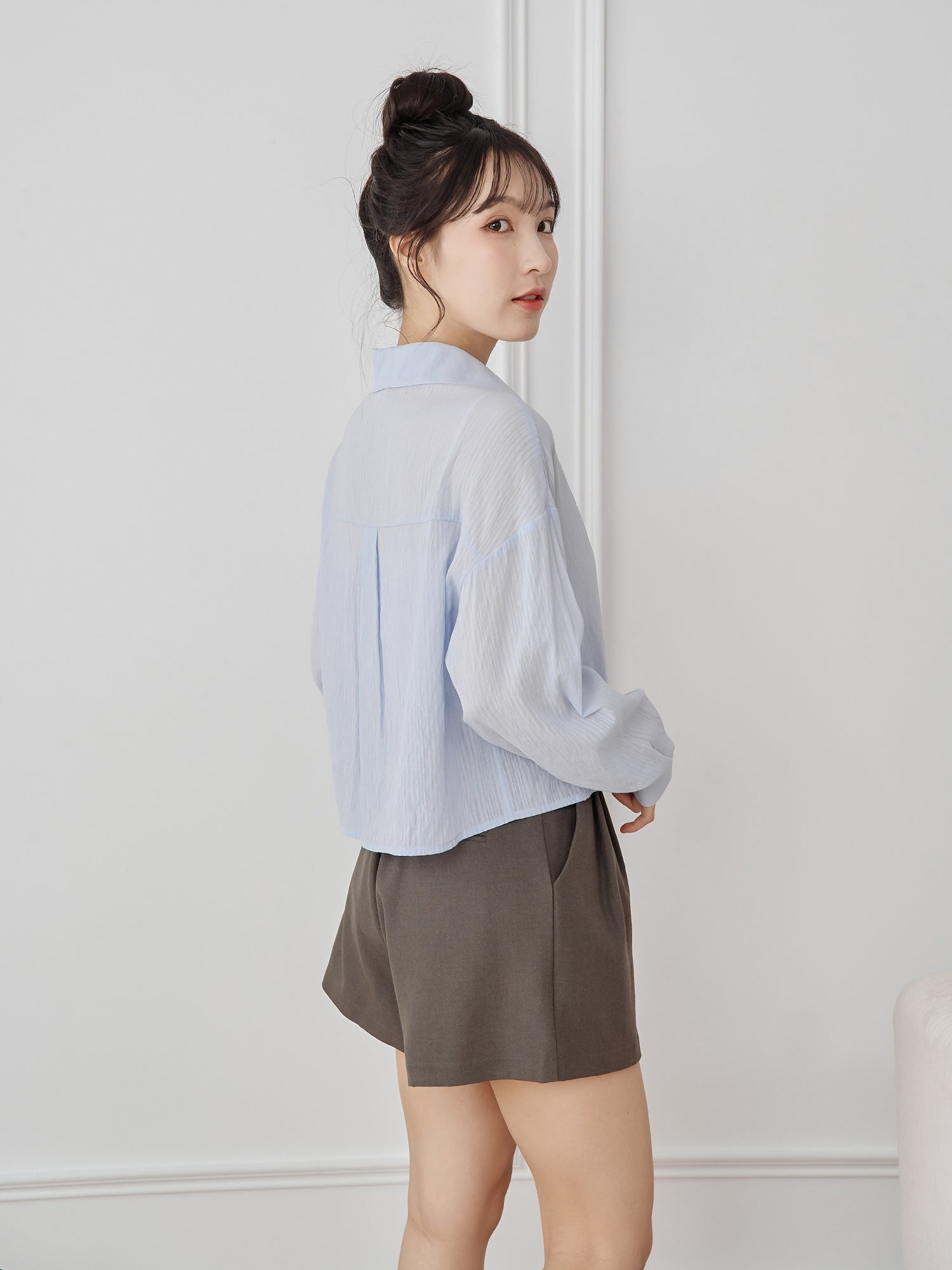 Classic Cropped Shirt
