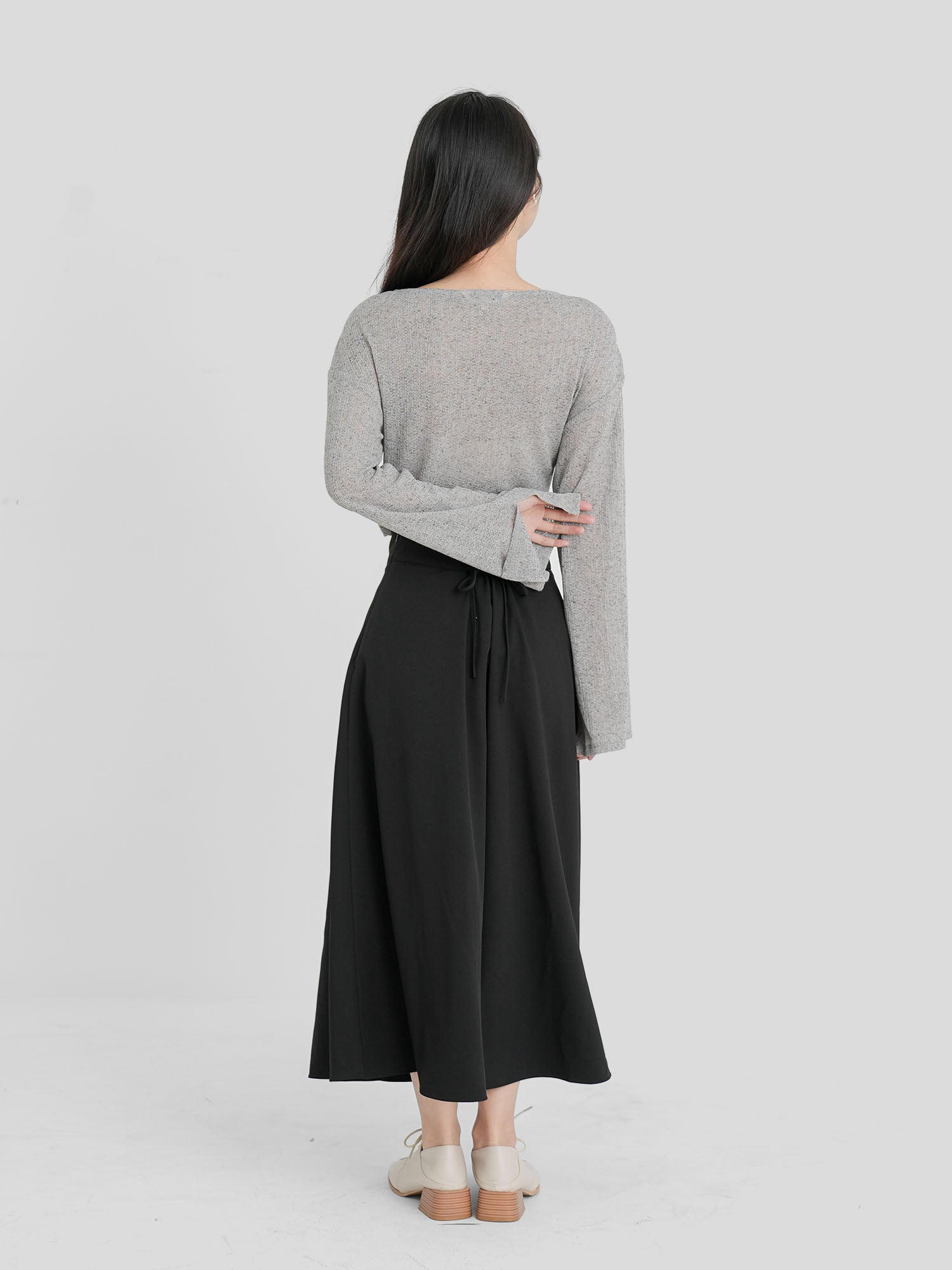 Semi Sheer Buttoned Top (3 Colours)