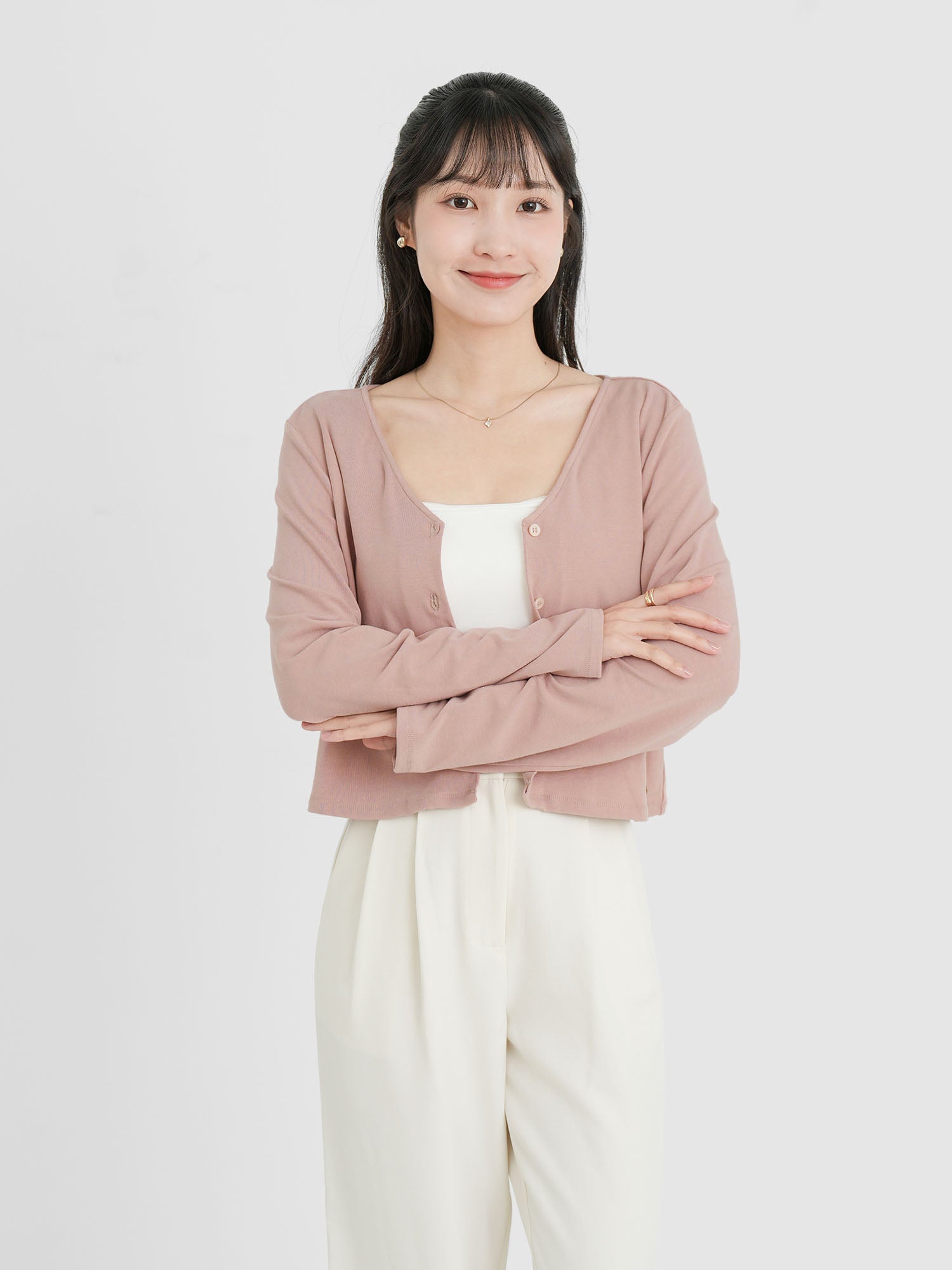 Lyra Clean Buttoned Cardigan (5 Colours)