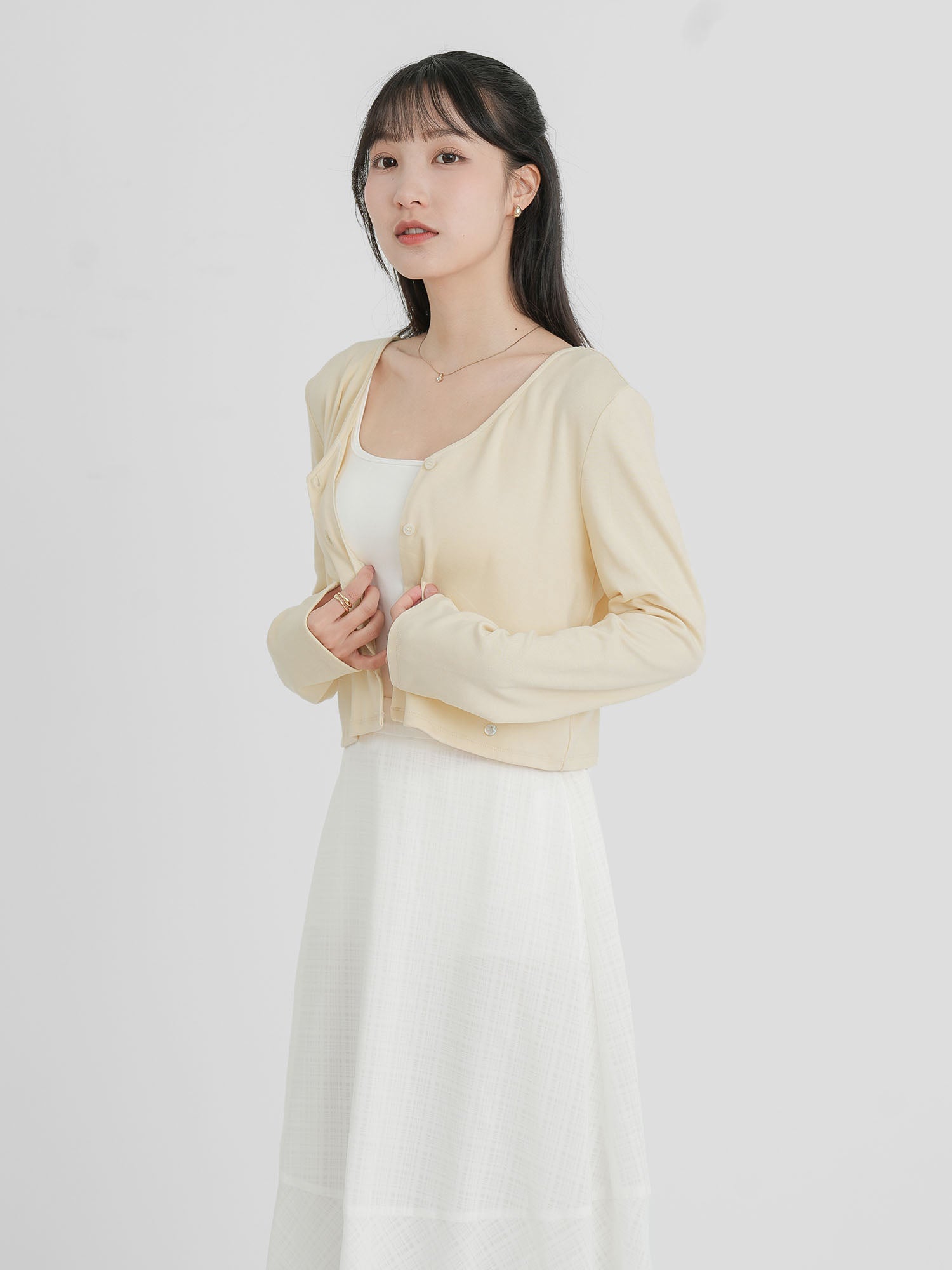 Lyra Clean Buttoned Cardigan (5 Colours)