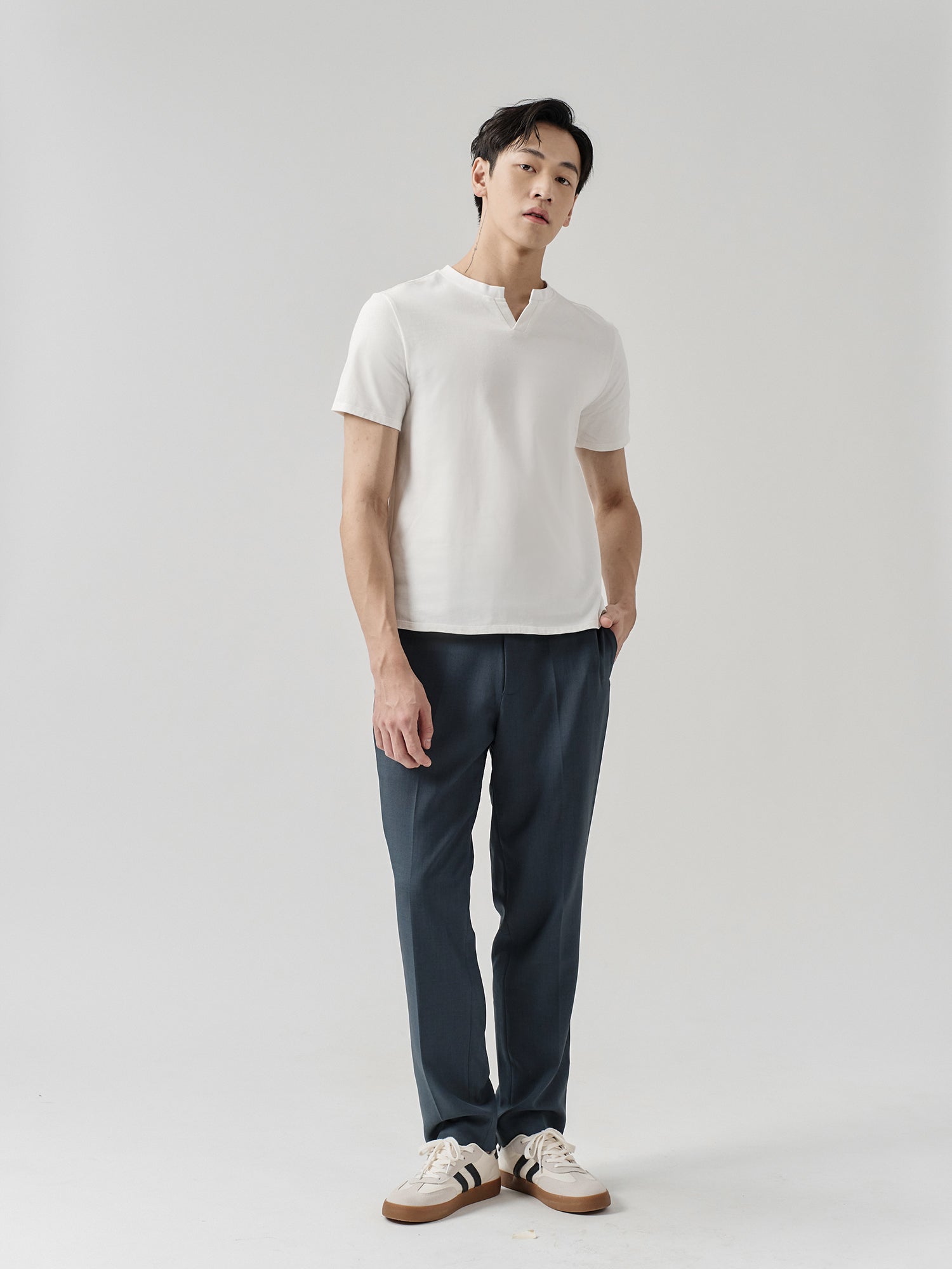Icon V-Neck Cotton Tee