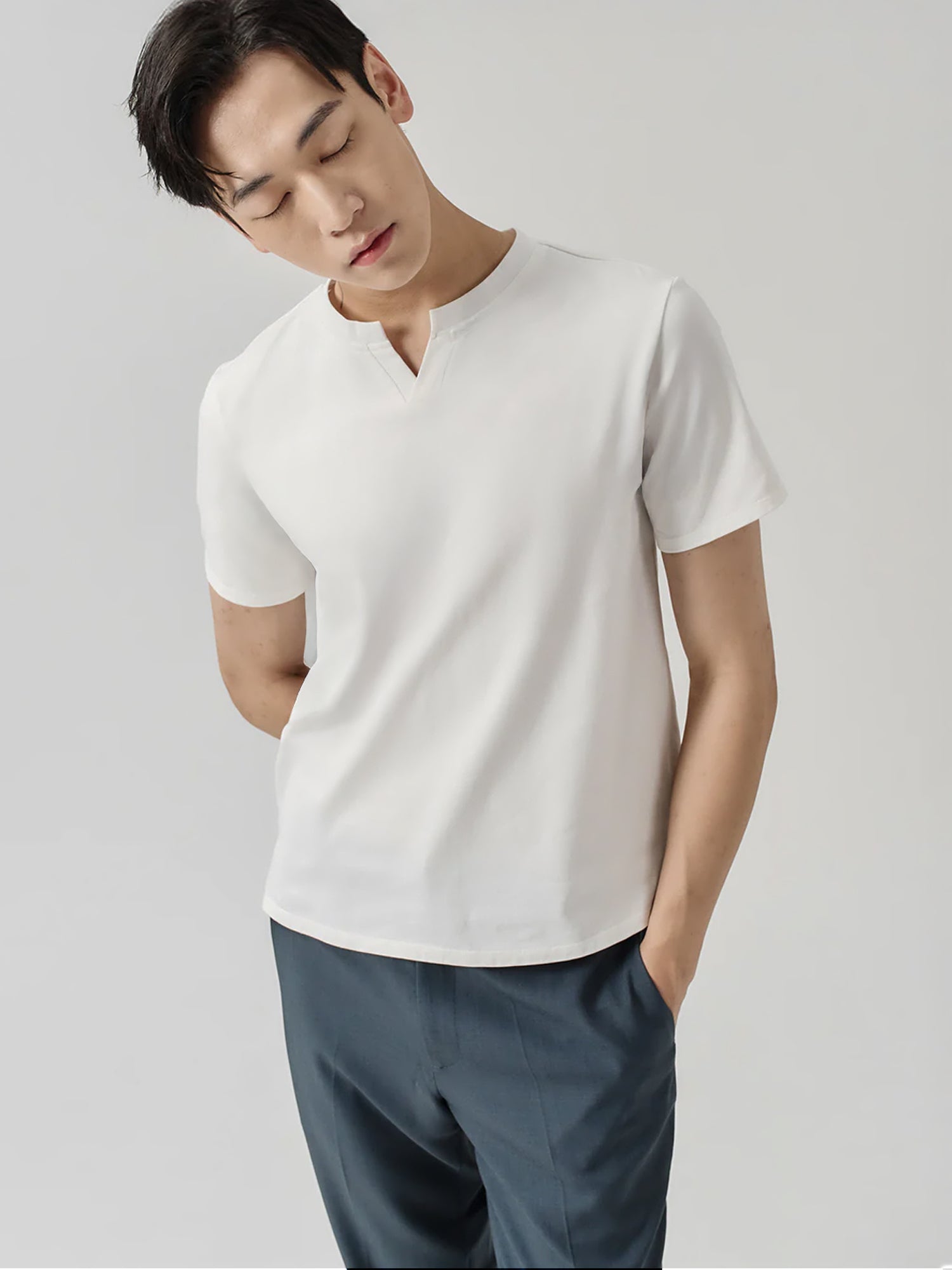 Icon V-Neck Cotton Tee