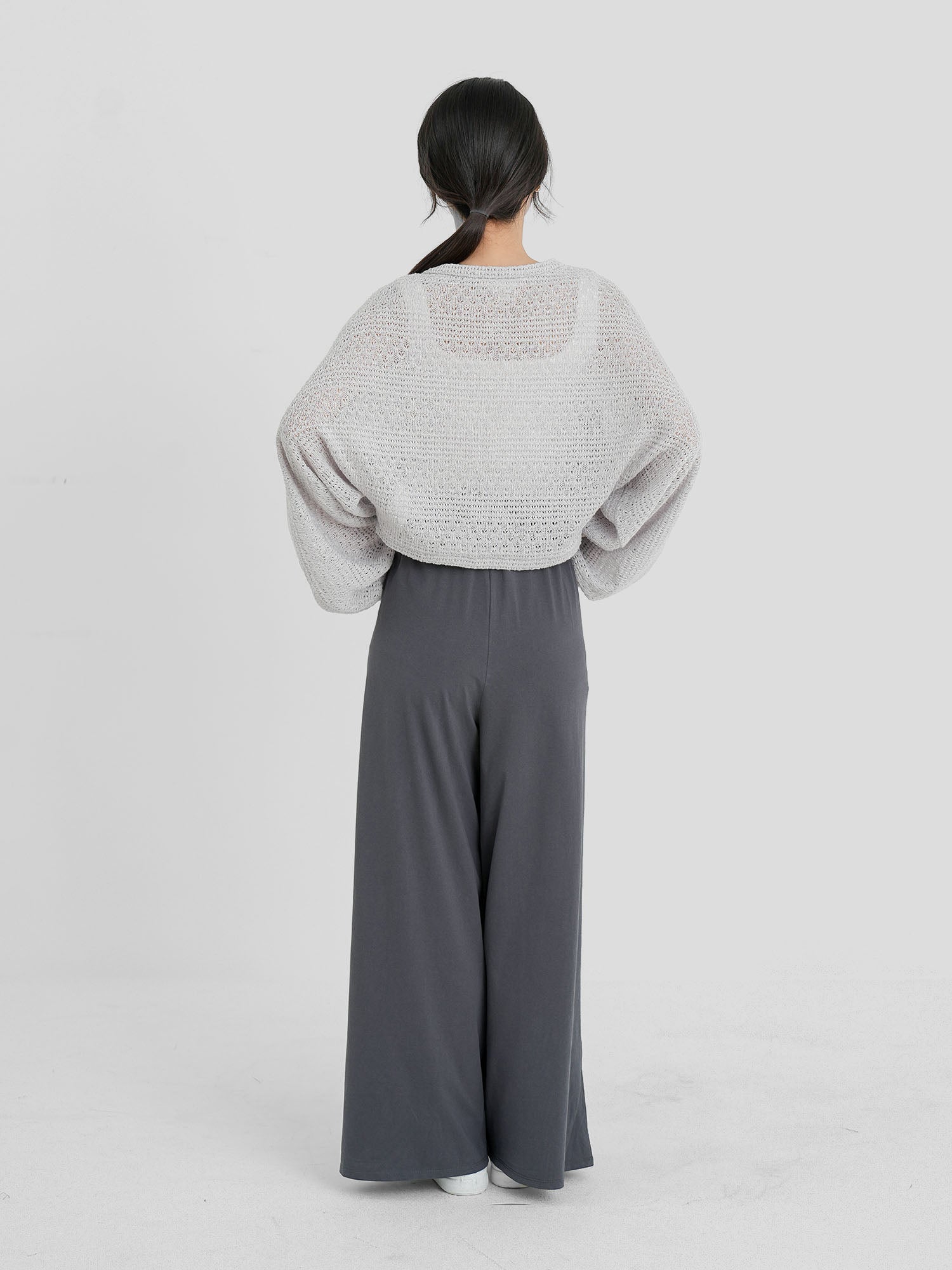 Cotton Pleated Wide Leg Pants (3 Colours)
