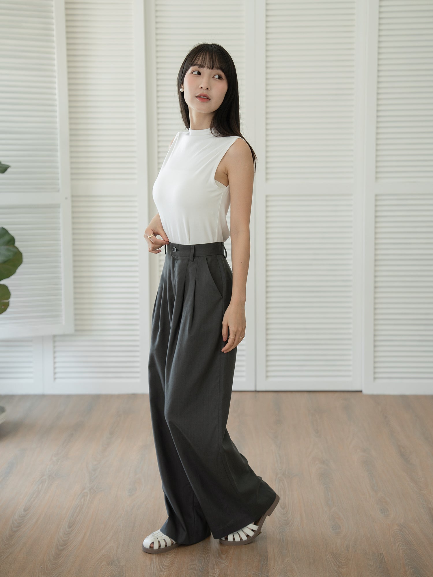 Premium Linen-like Trousers