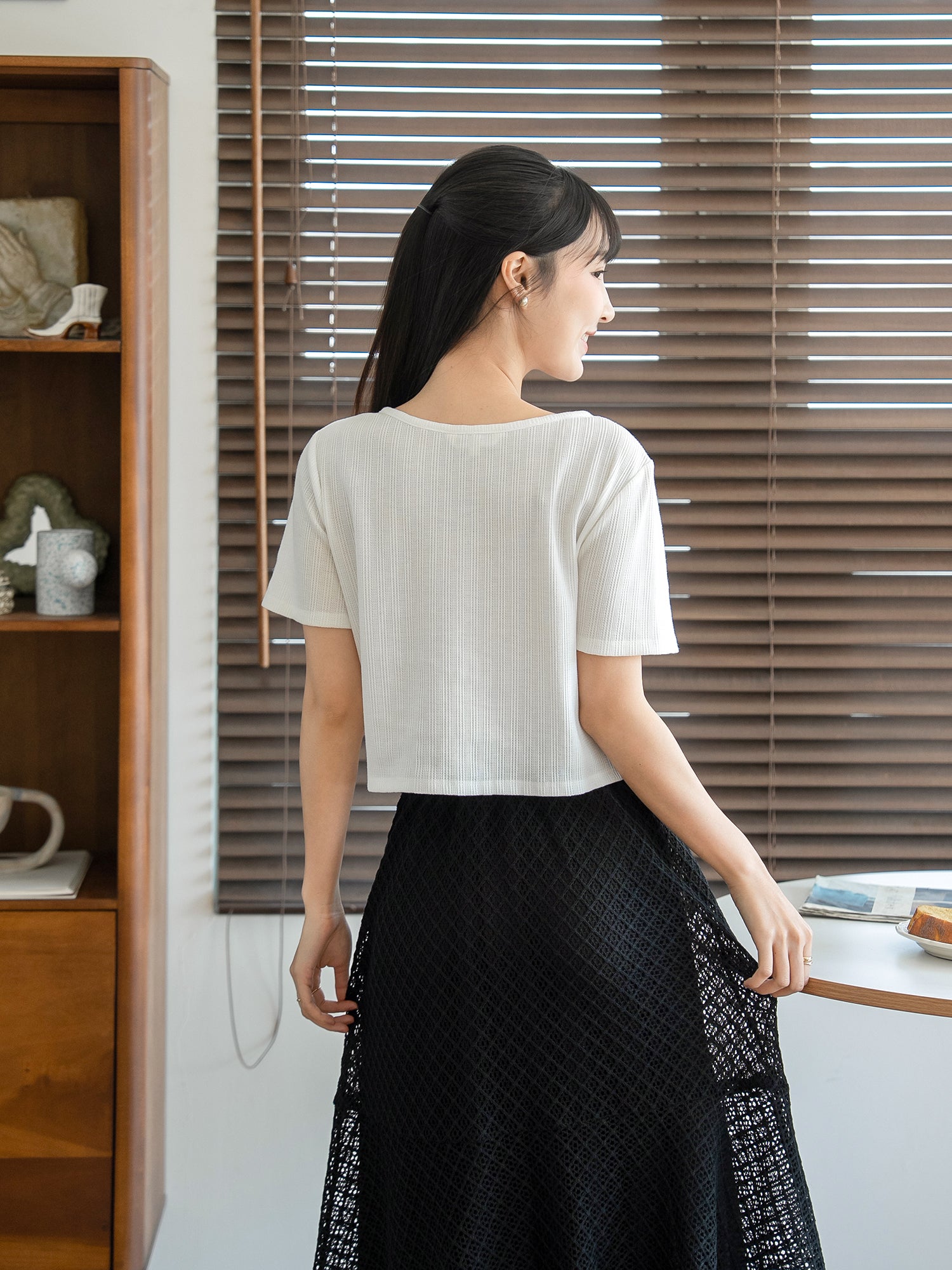 Essential Button Up Top