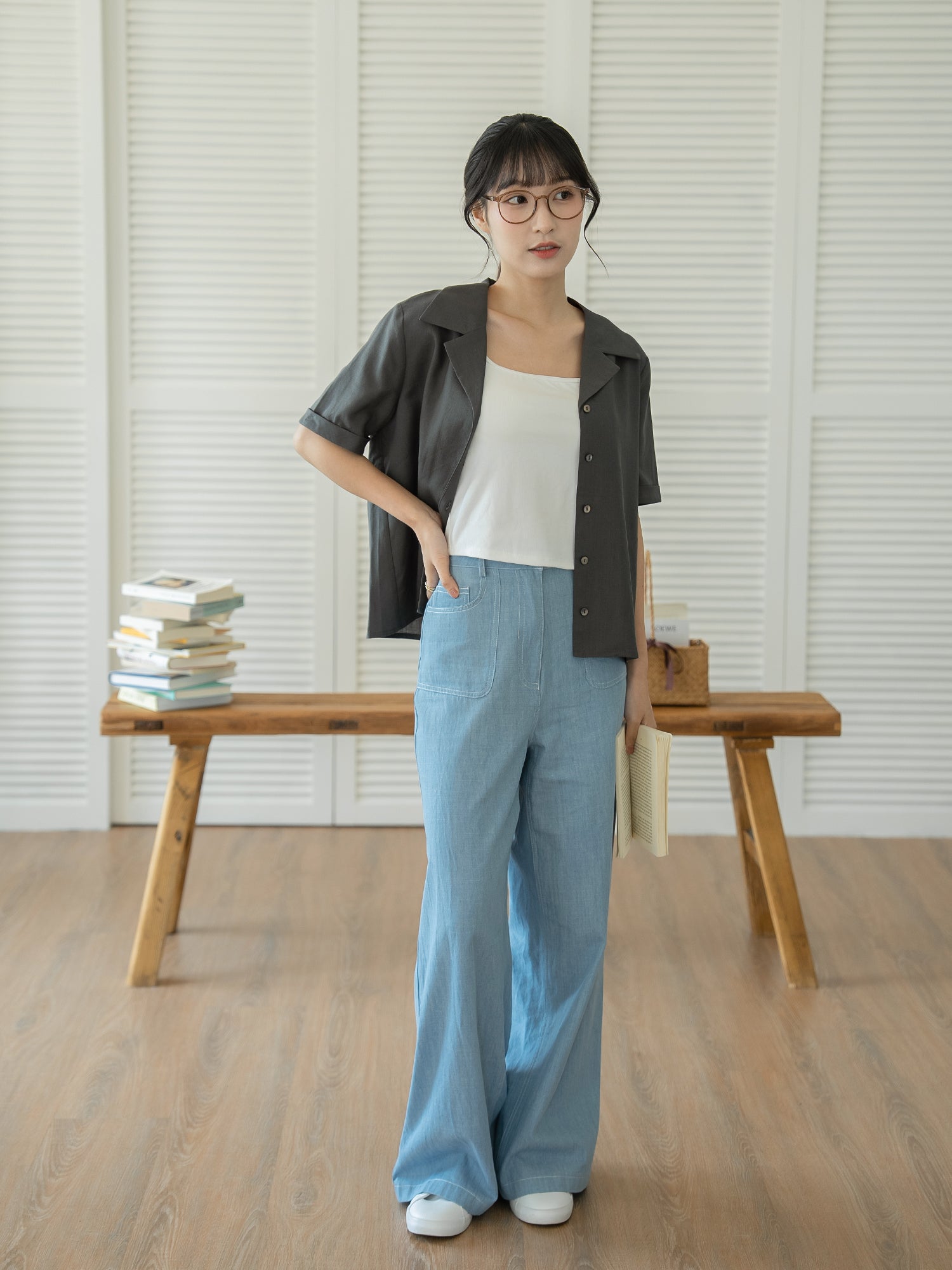休閒短袖西裝外套