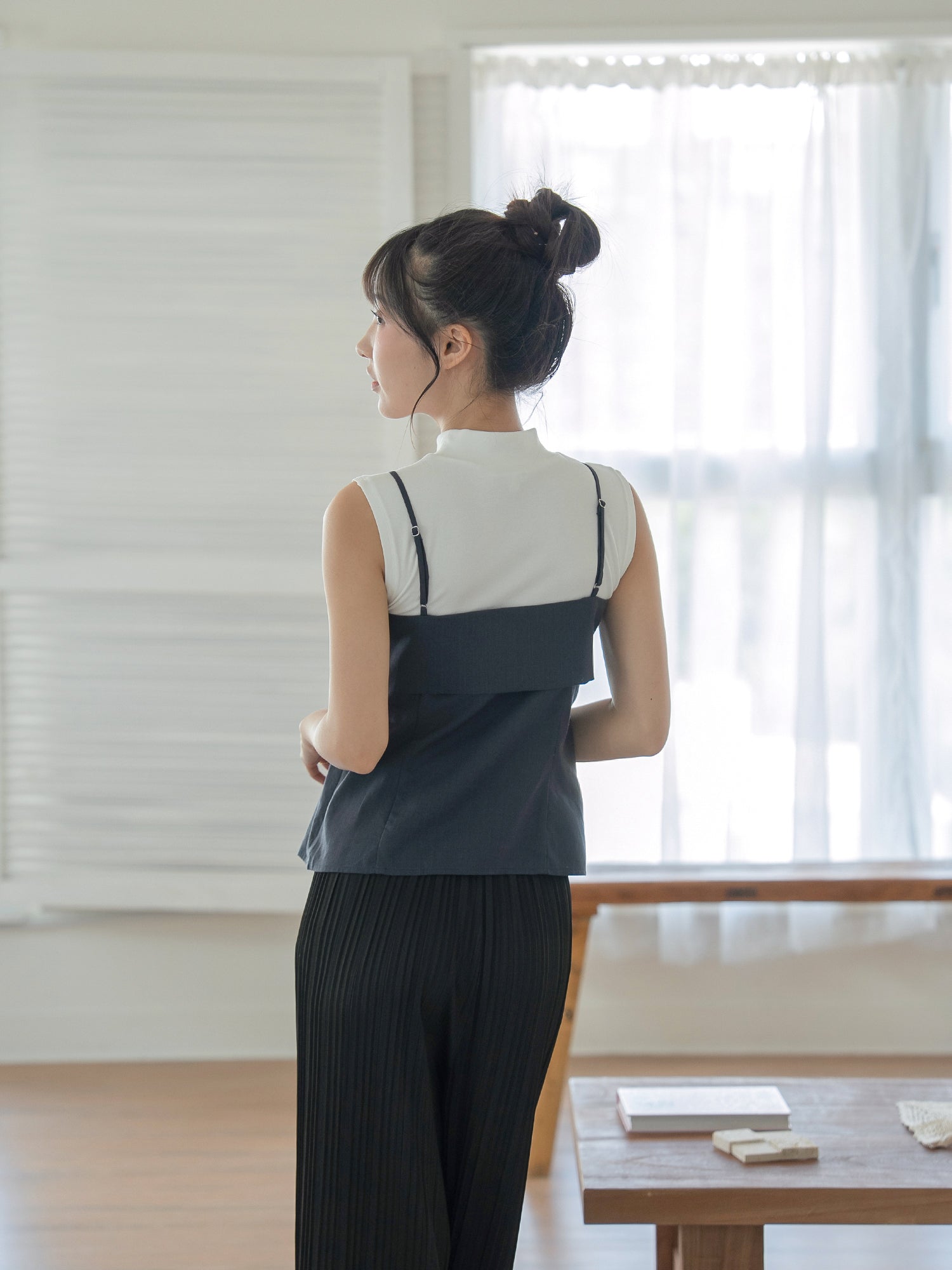 Buttoned Cami Top