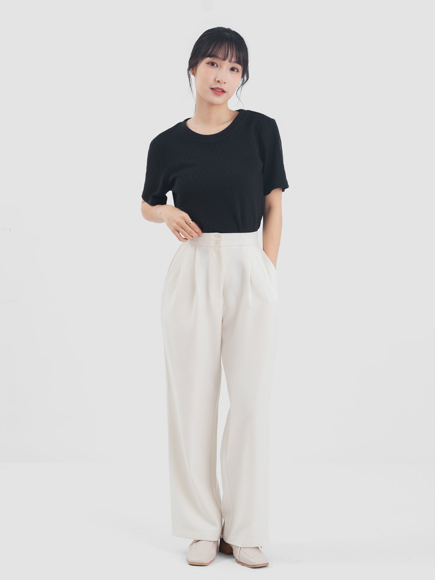 Argyle Softly Knitted Top