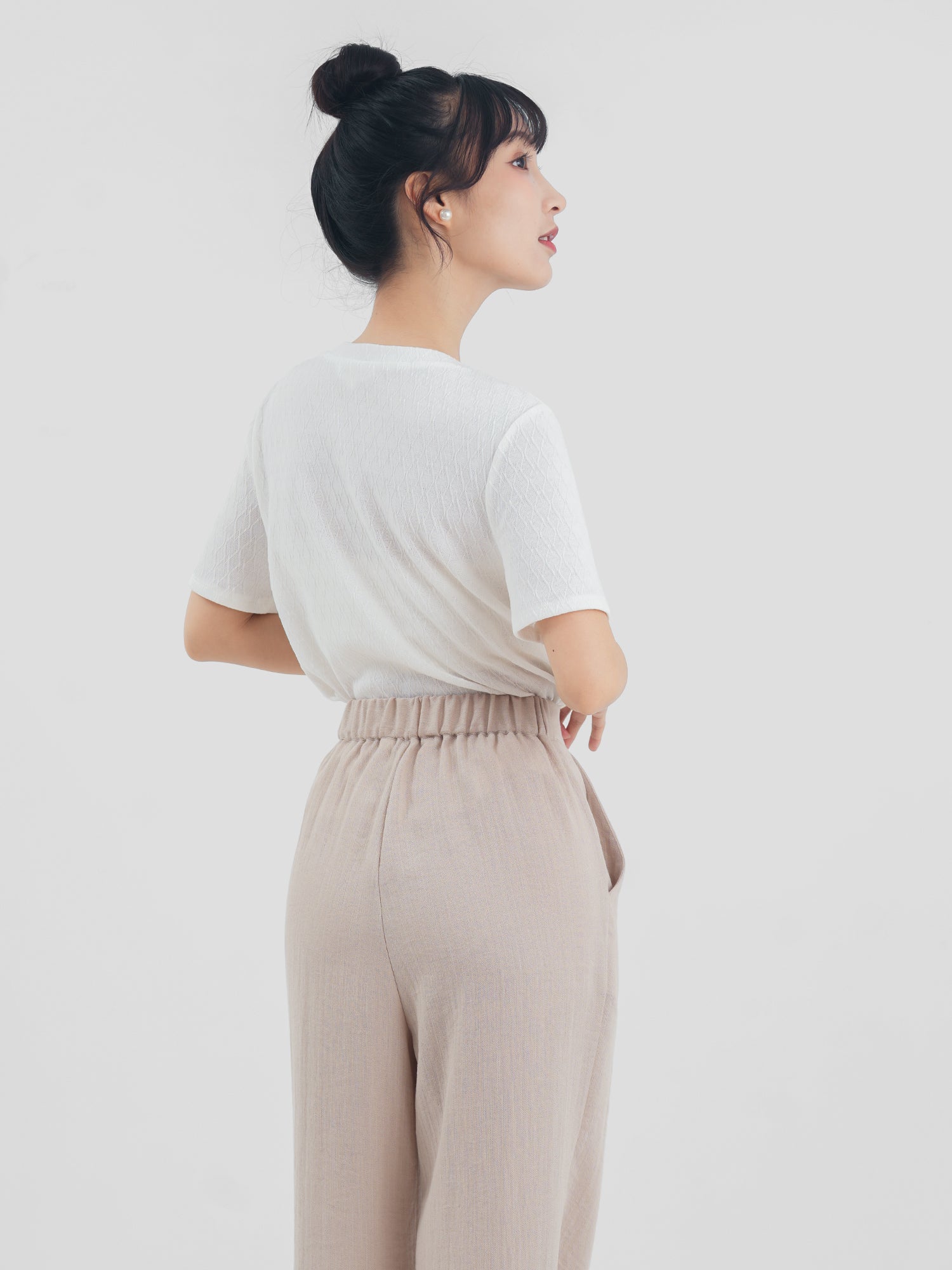 Argyle Softly Knitted Top