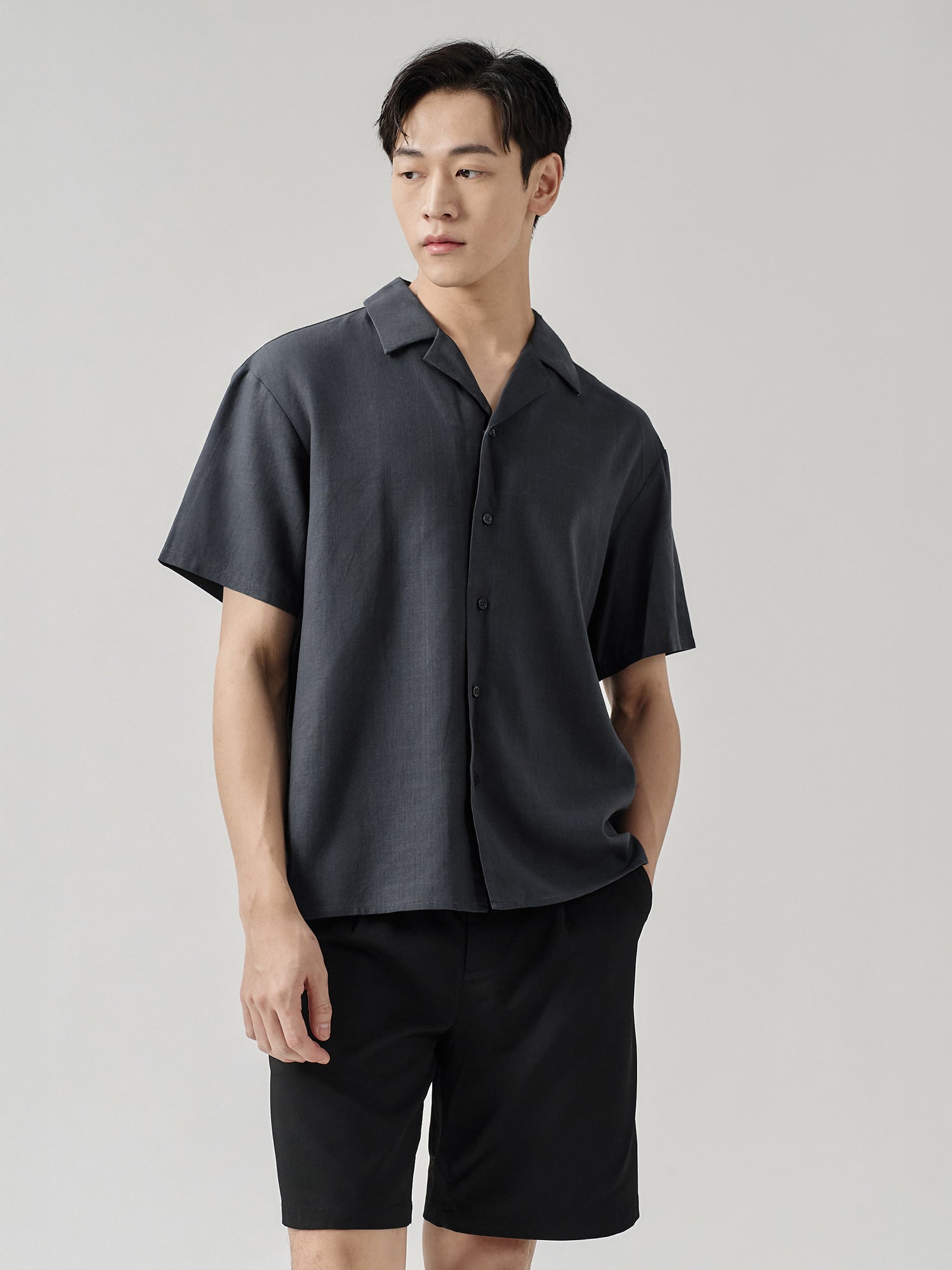 Lyocell Relaxed Shirt