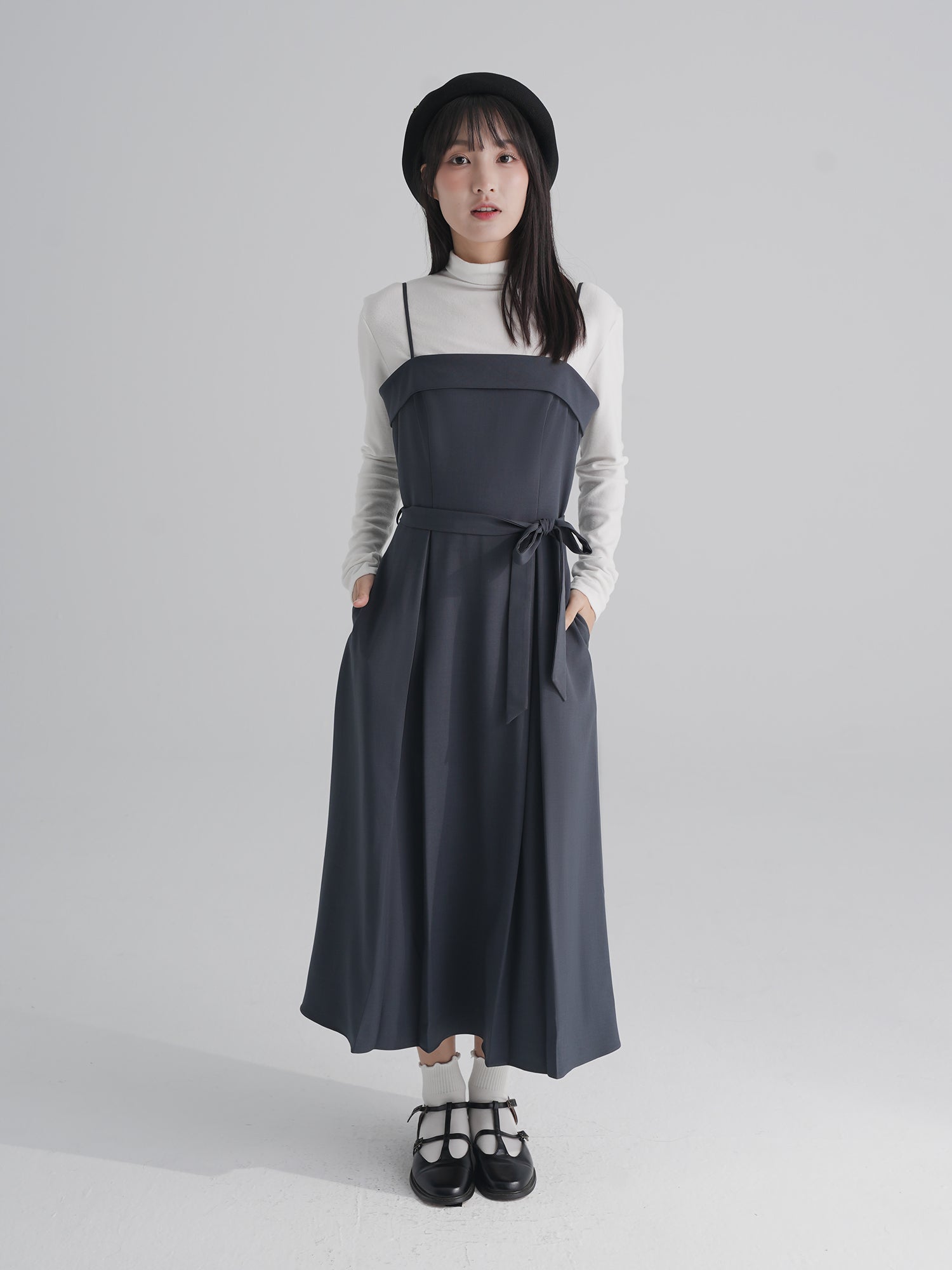 Ether Self Tie Cami Dress