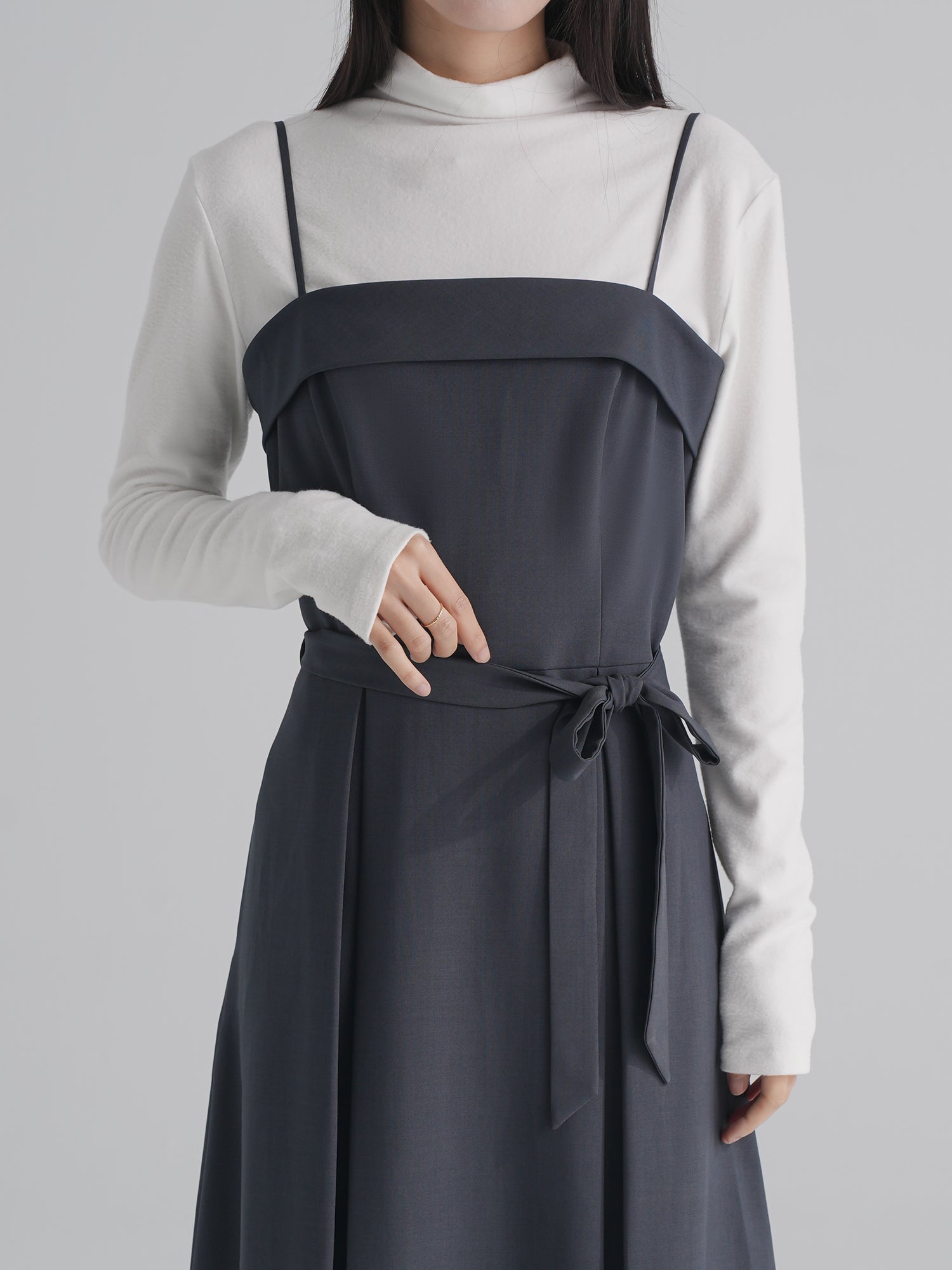 Ether Self Tie Cami Dress