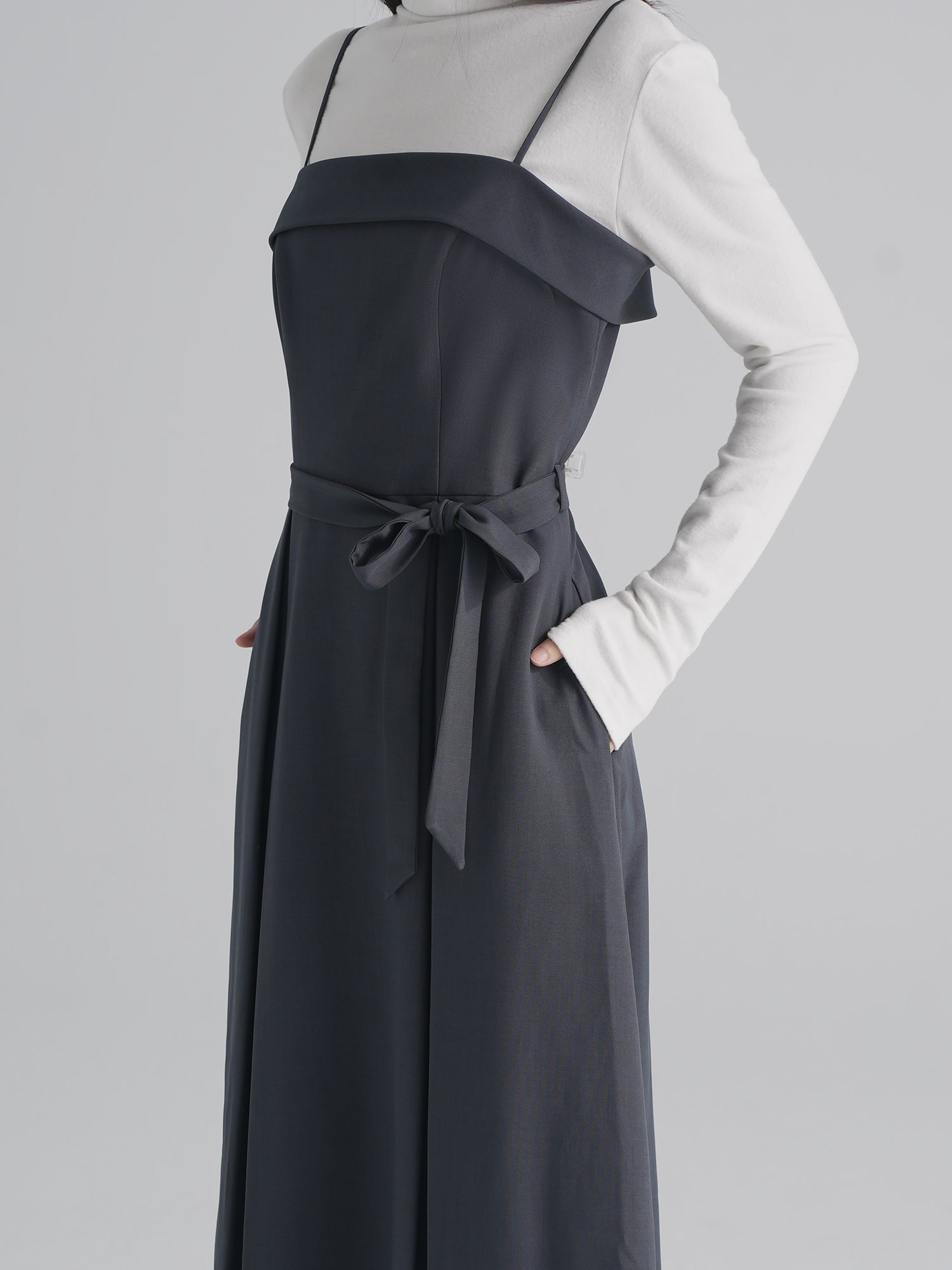 Ether Self Tie Cami Dress