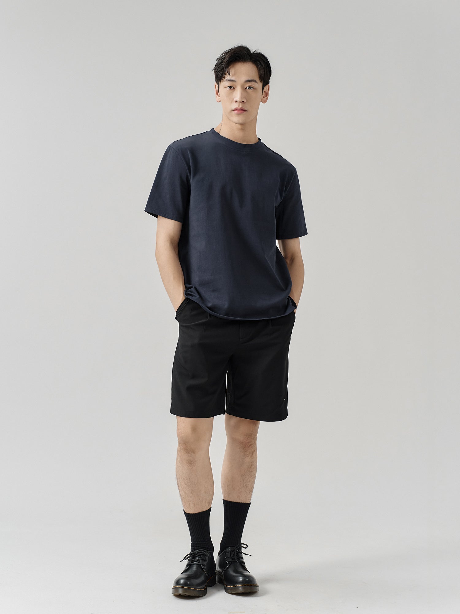 乾爽棉質圓領TEE