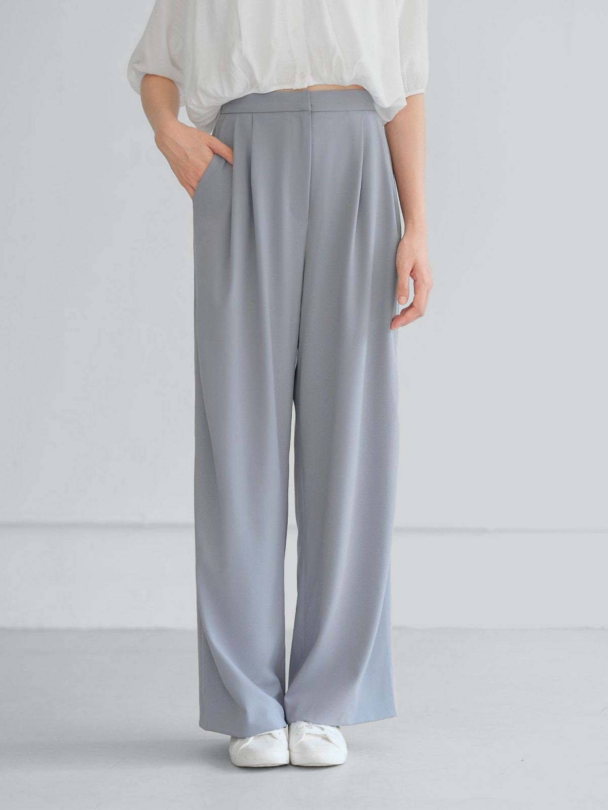 Brooklyn Comfy Wide Leg Trousers (Long/ Short ver.)