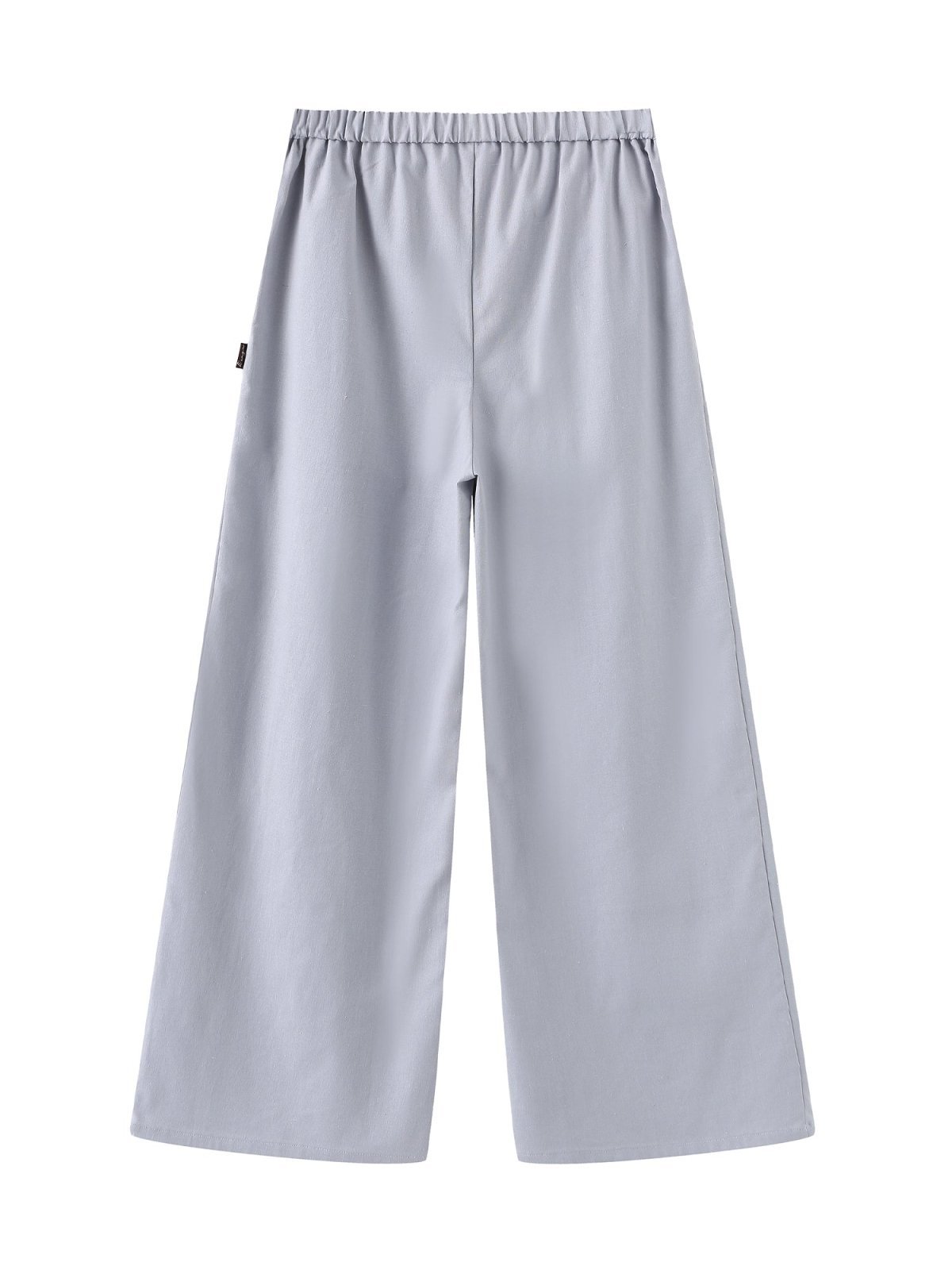 Riley Tie Waist Linen Pants - DAG-DD9535-22IndigoS - Baby Blue - S - D'zage Designs