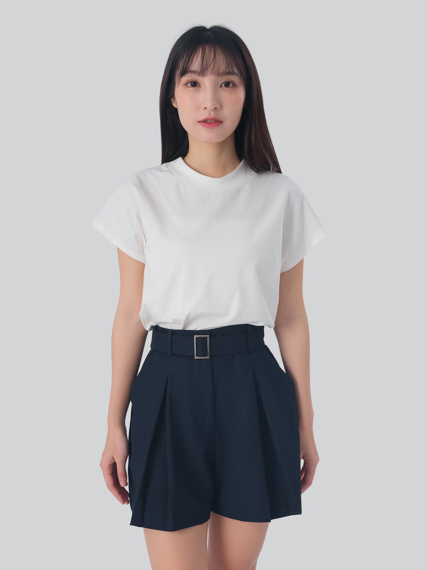 Theodora Turtleneck Flared Top