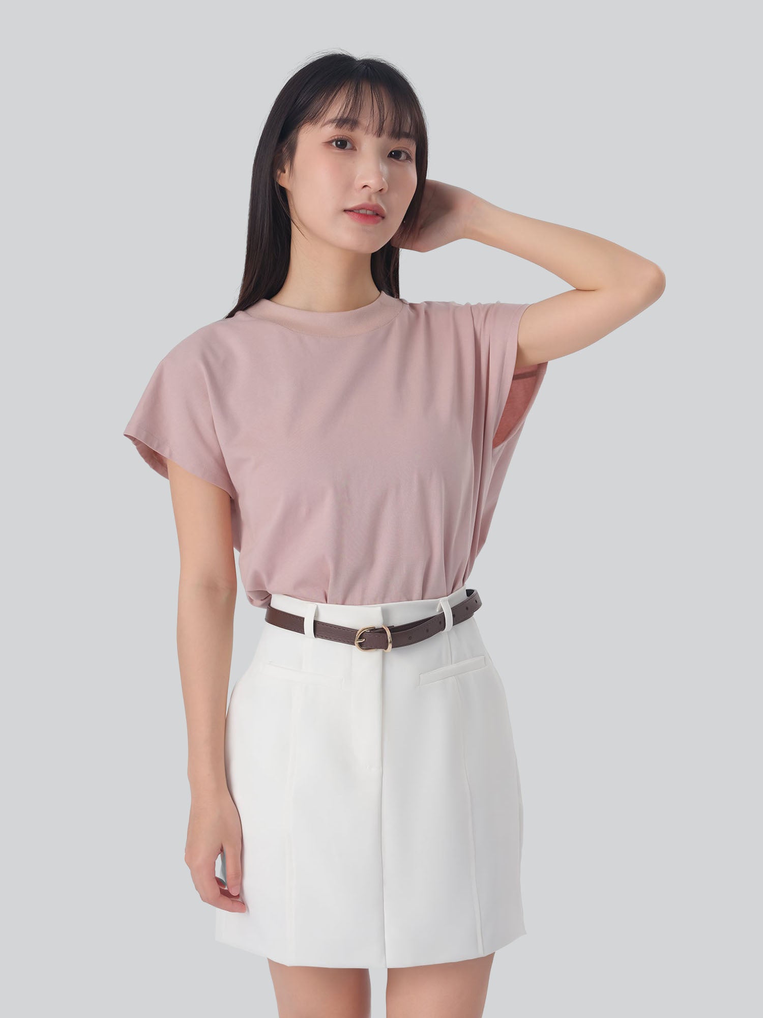 Theodora Turtleneck Flared Top