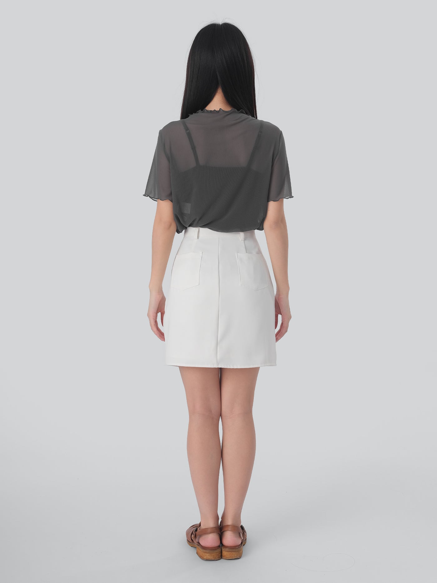 Hava Pleated Mini Skort
