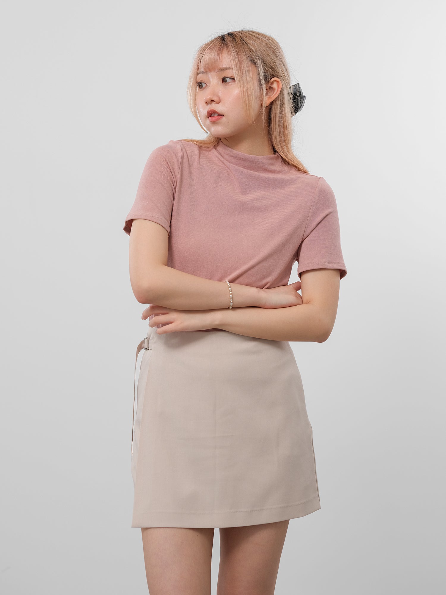 Livia Side Buckled Skort