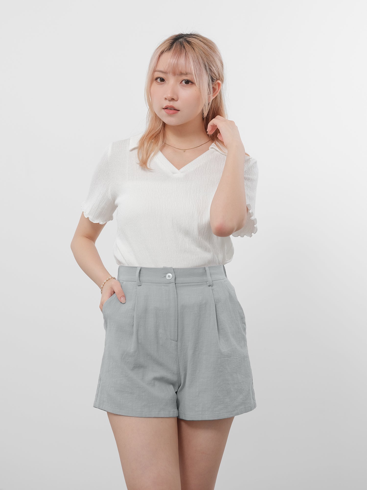 Summer Wide Leg Linen Shorts