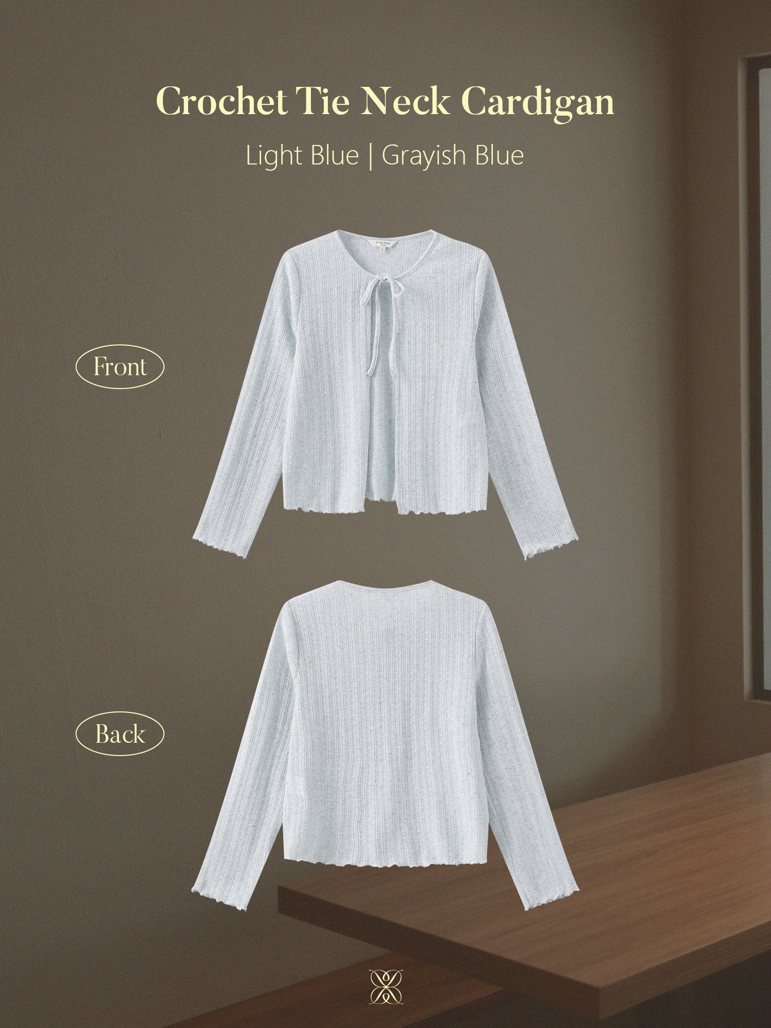 混紗鉤花小外套