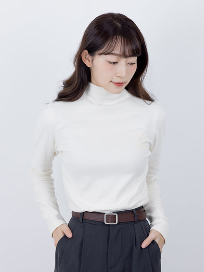 Merla Embroidered Funnel Neck Top