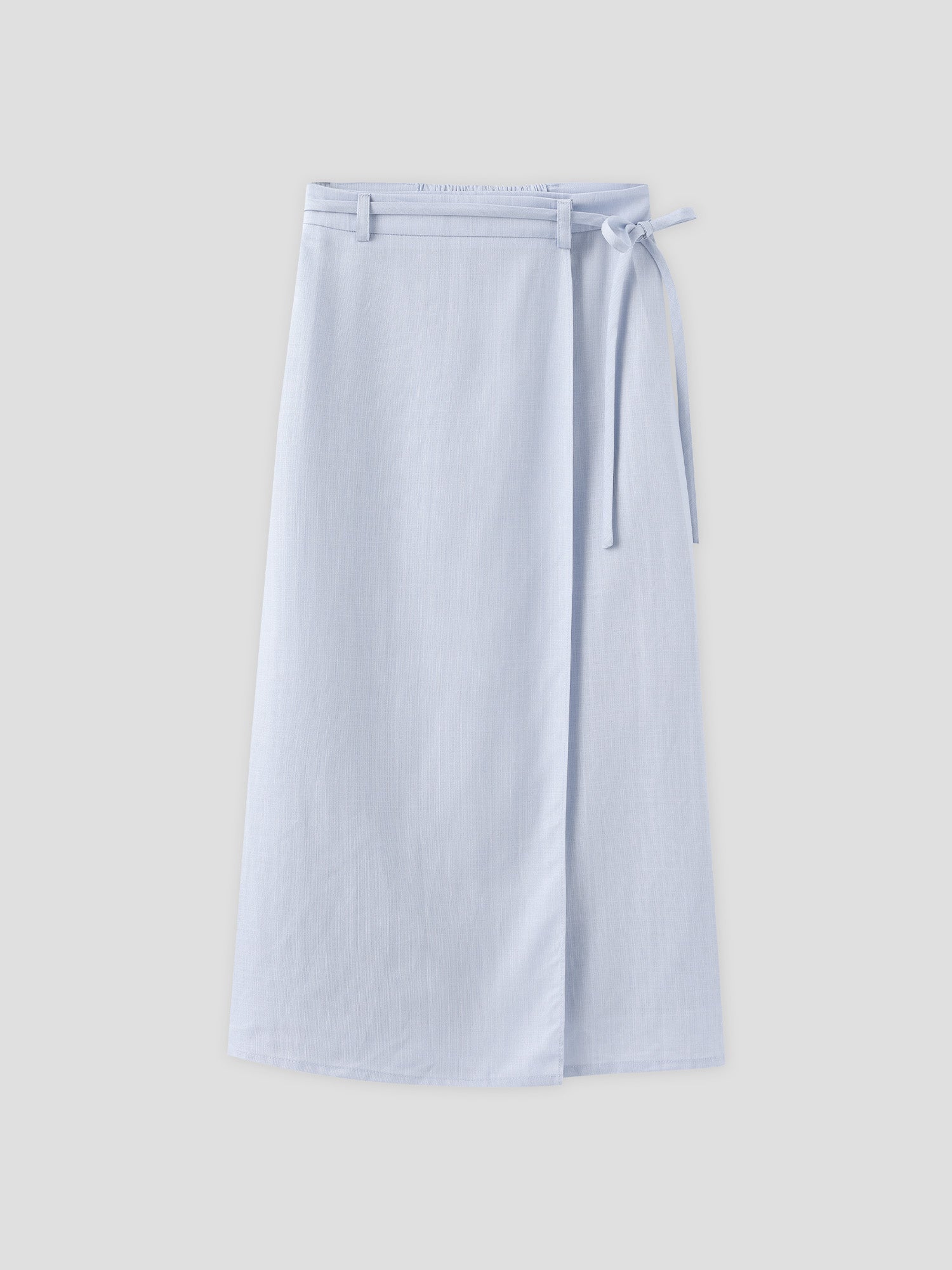Back Slit Wrap Skirt