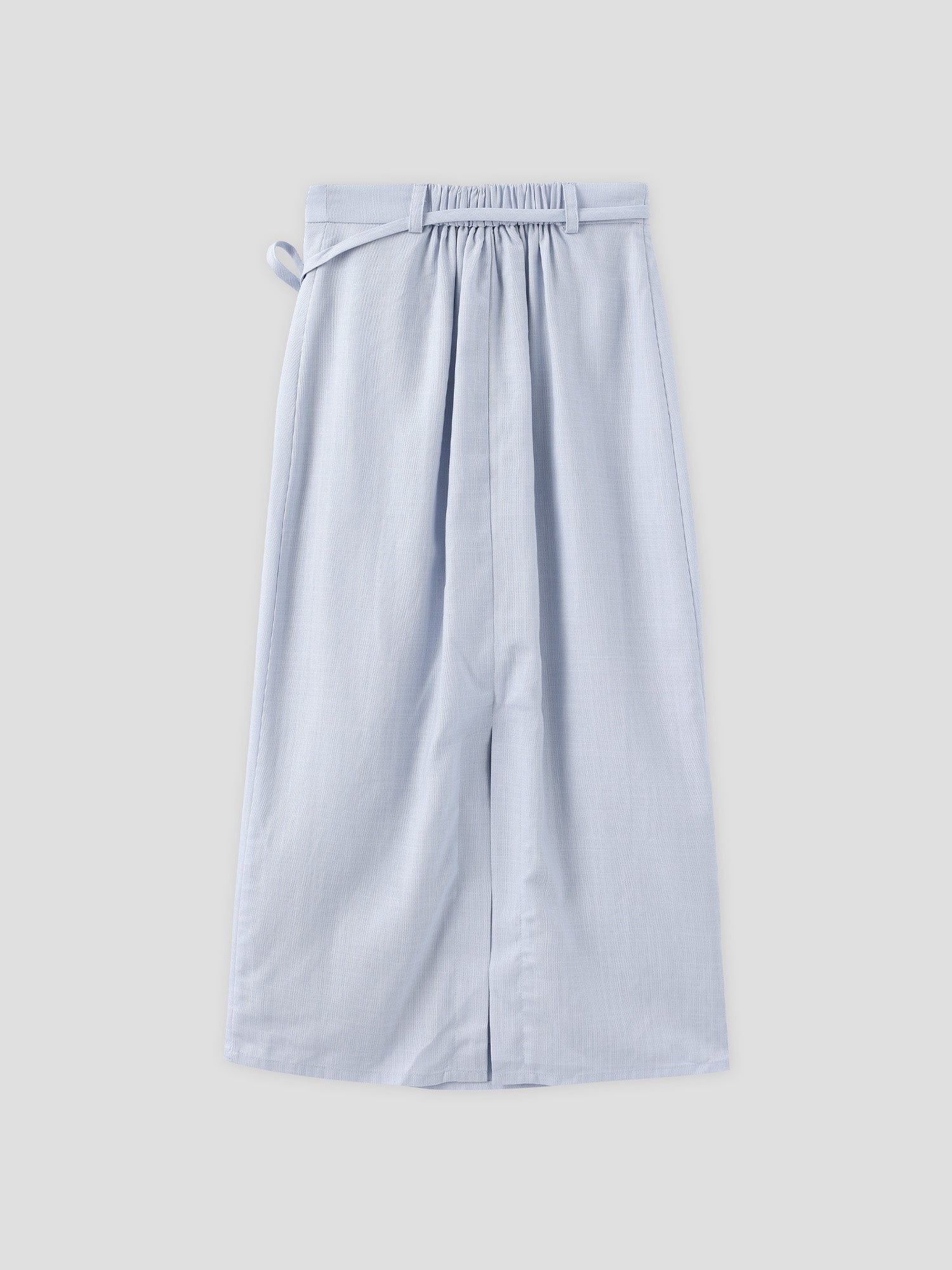 Back Slit Wrap Skirt