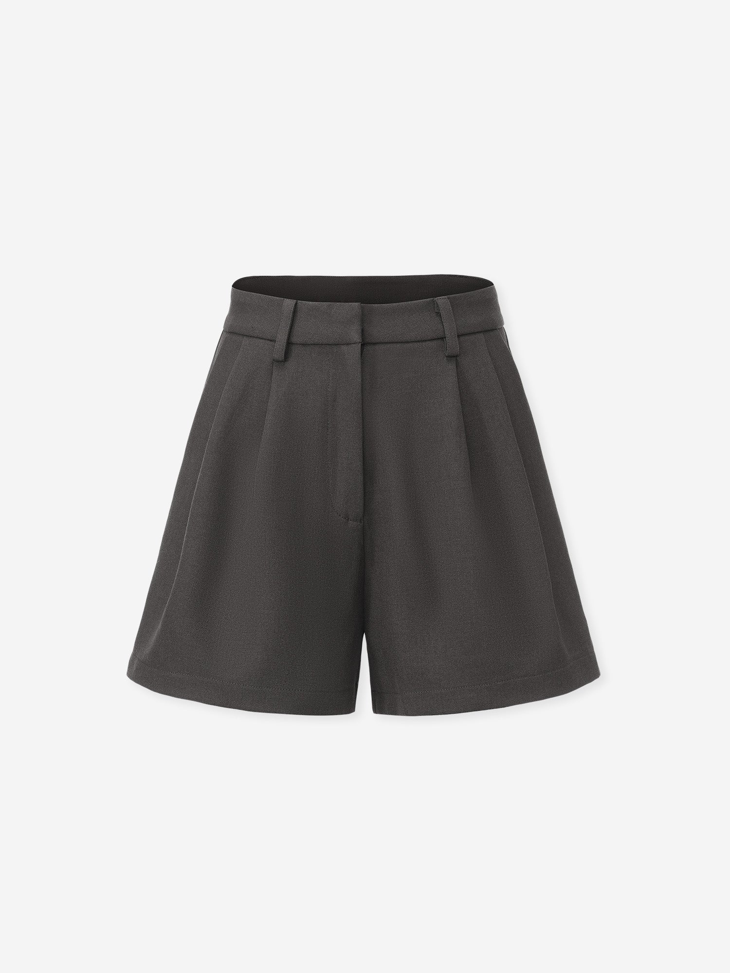 Luxe Clean Pleated Shorts