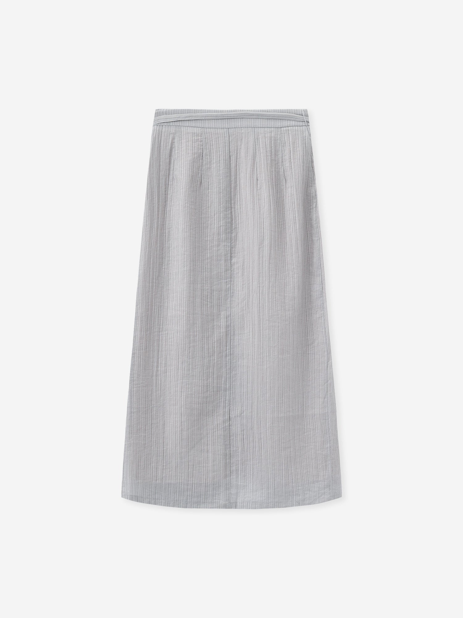 Striped Tie Waist Skirt