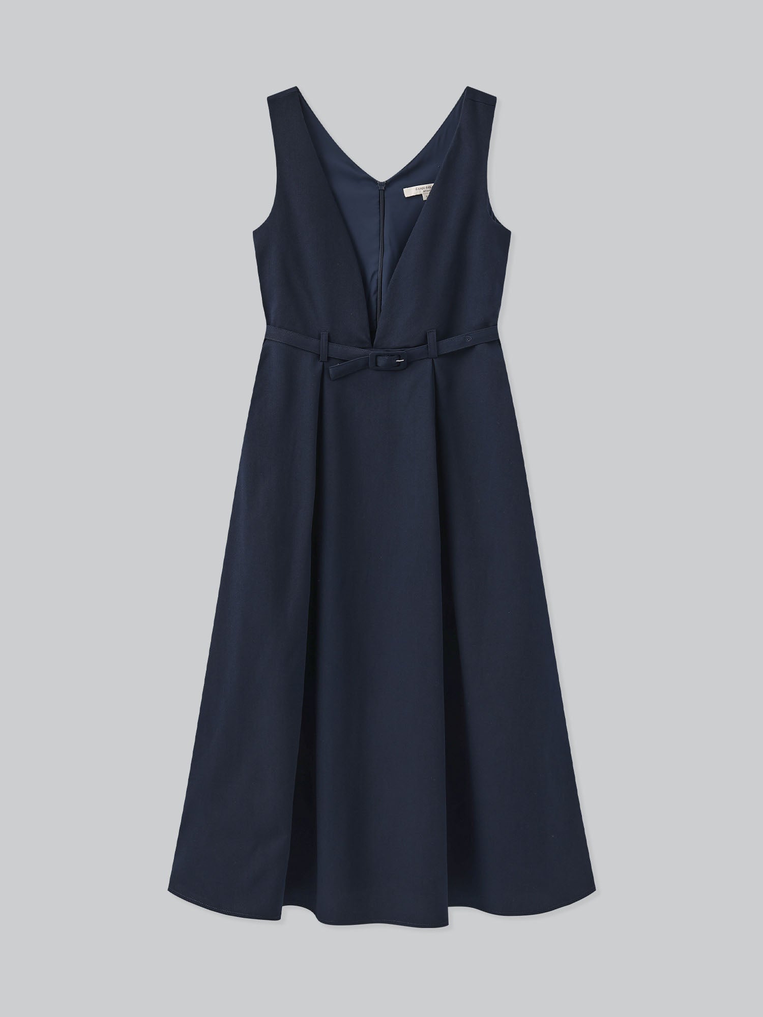 Constel V-Neck Belted Dress
