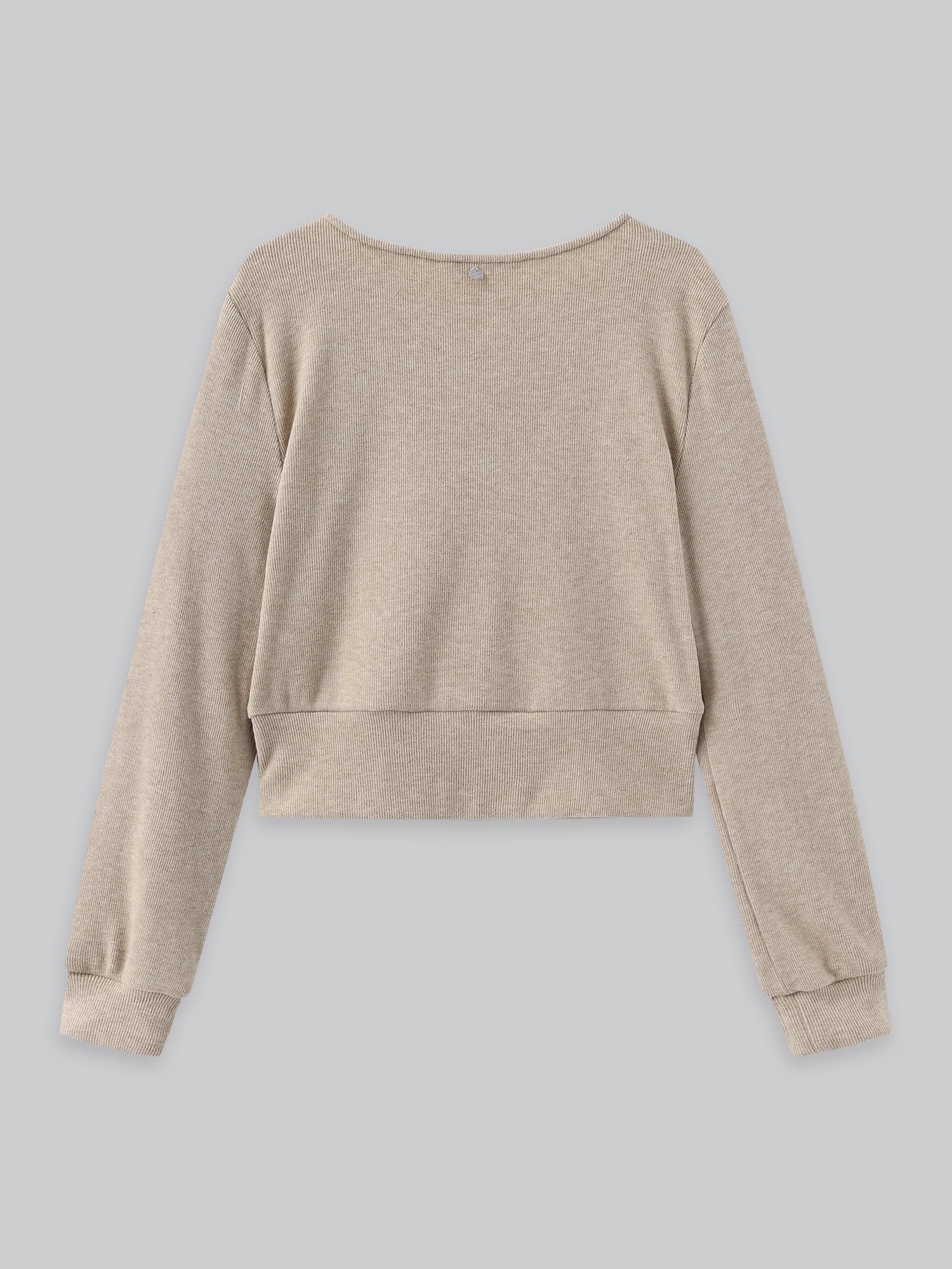 Fion Buttoned Knit Top (90% Cashmere)