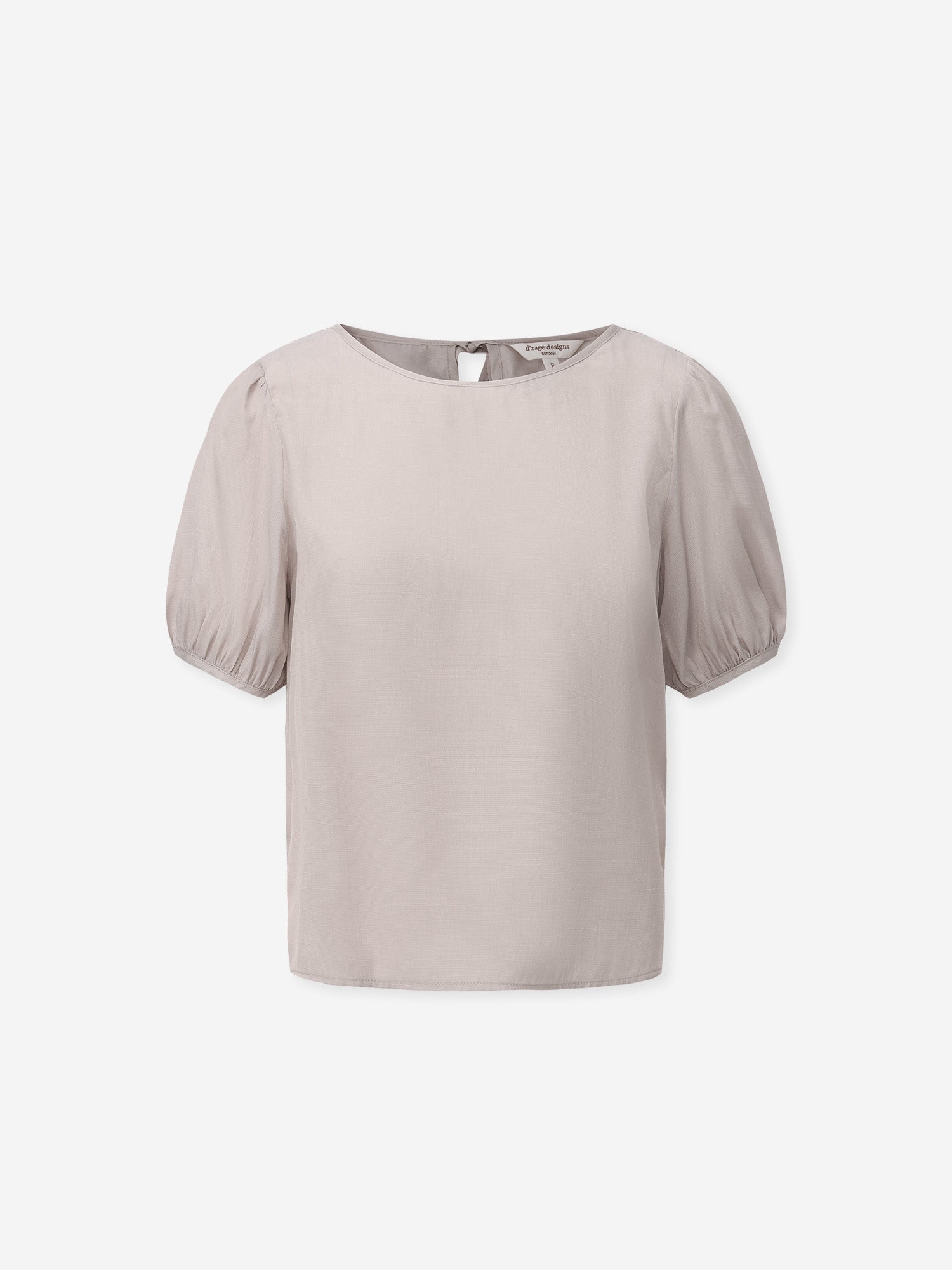 Half Sleeve Tie Back Top