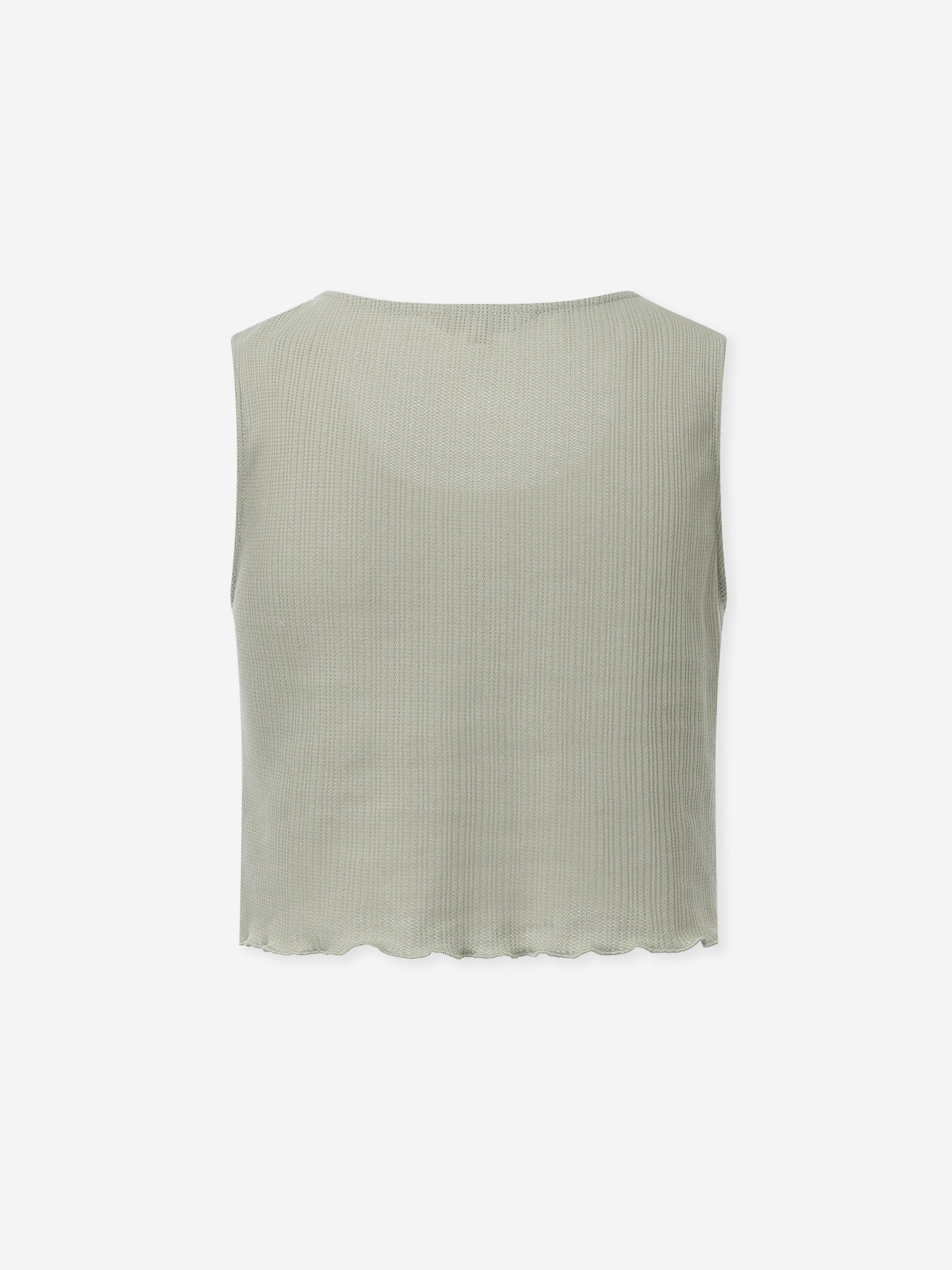 Buttoned Sleeveless Top